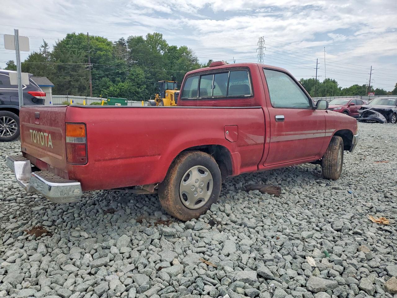 1994 Toyota Pickup 1/2 Ton Short Wheelbase Dx Red vin: 4TARN81P7RZ278370