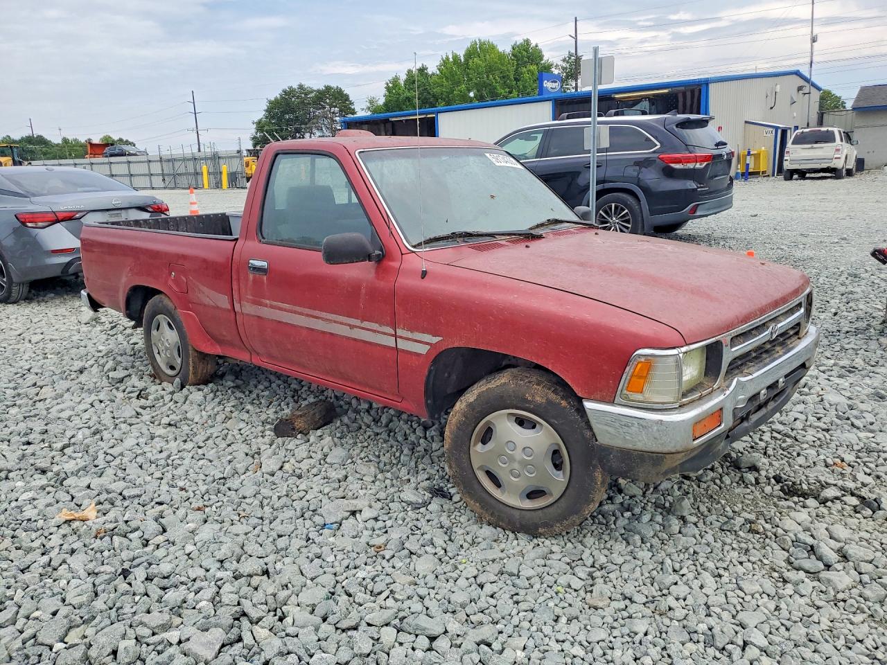 1994 Toyota Pickup 1/2 Ton Short Wheelbase Dx Red vin: 4TARN81P7RZ278370