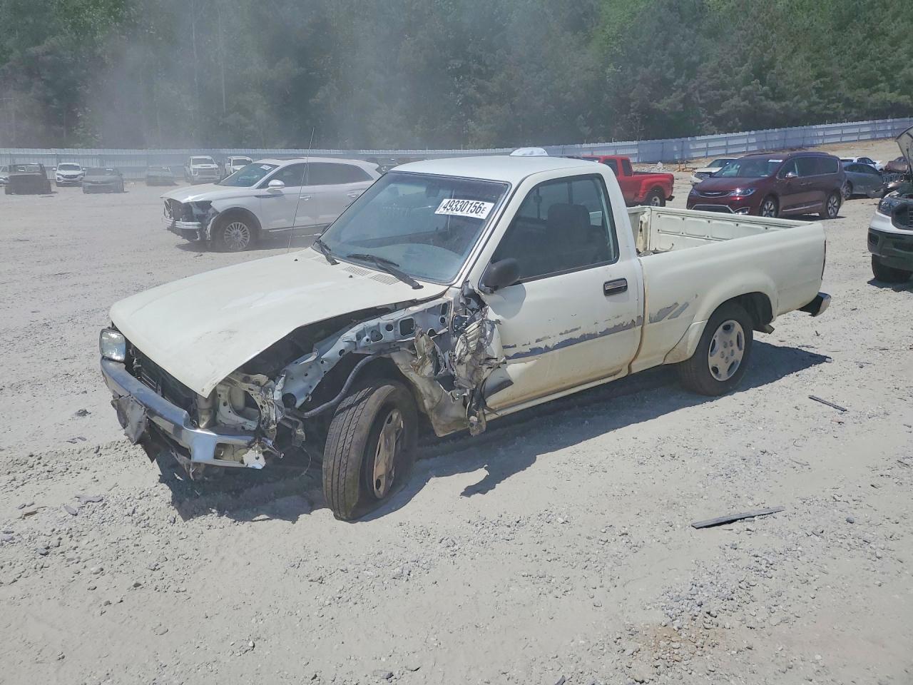 1994 Toyota Pickup Dx White vin: 4TARN81P8RZ279804