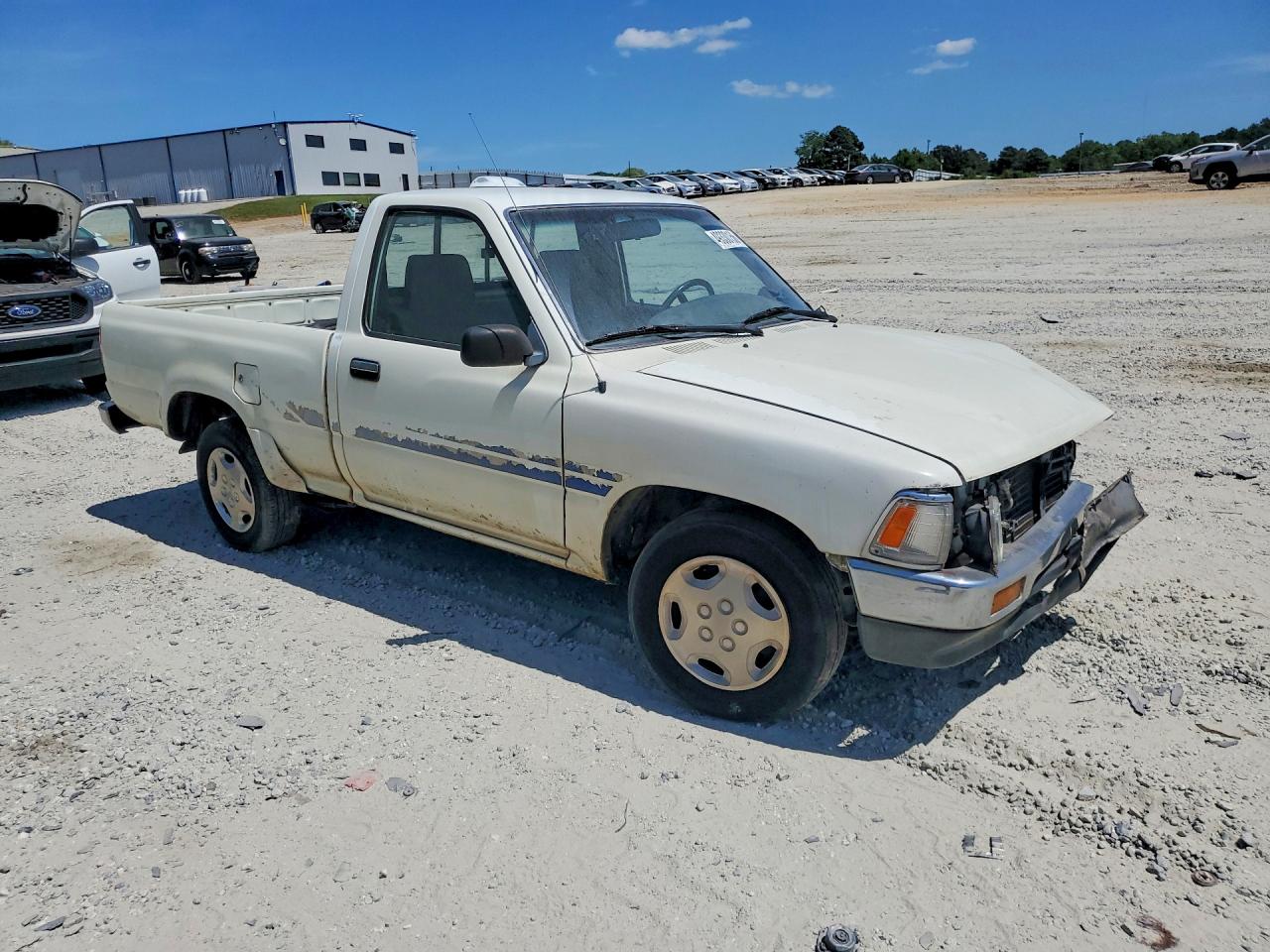 1994 Toyota Pickup Dx White vin: 4TARN81P8RZ279804