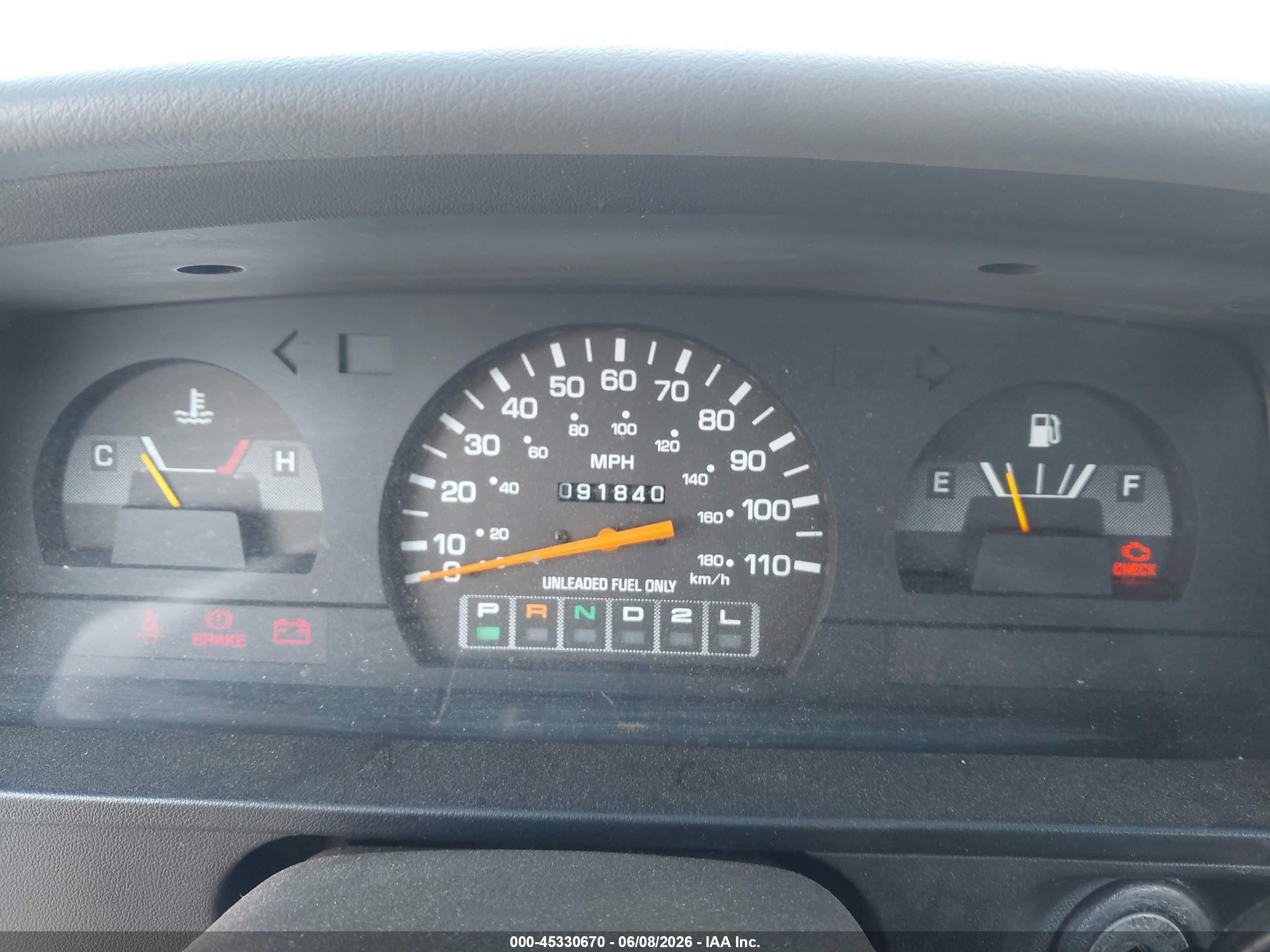1993 Toyota Pickup 1/2 Ton Short Whlbse Dx Silver vin: 4TARN81PXPZ089015