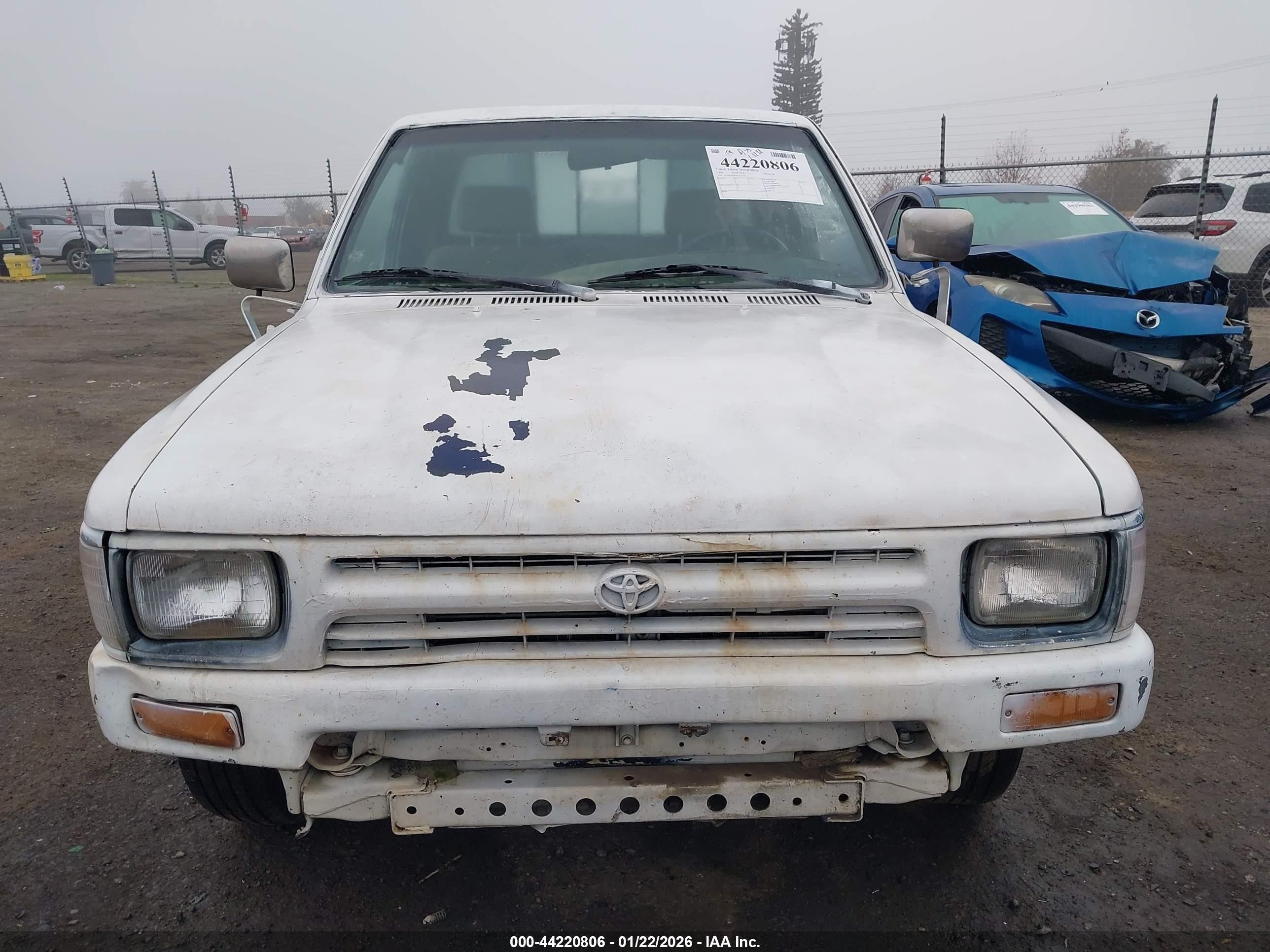 1995 Toyota Pickup 1/2 Ton Ex Long Whlbse Dx Белый vin: 4TARN93P2SZ315219