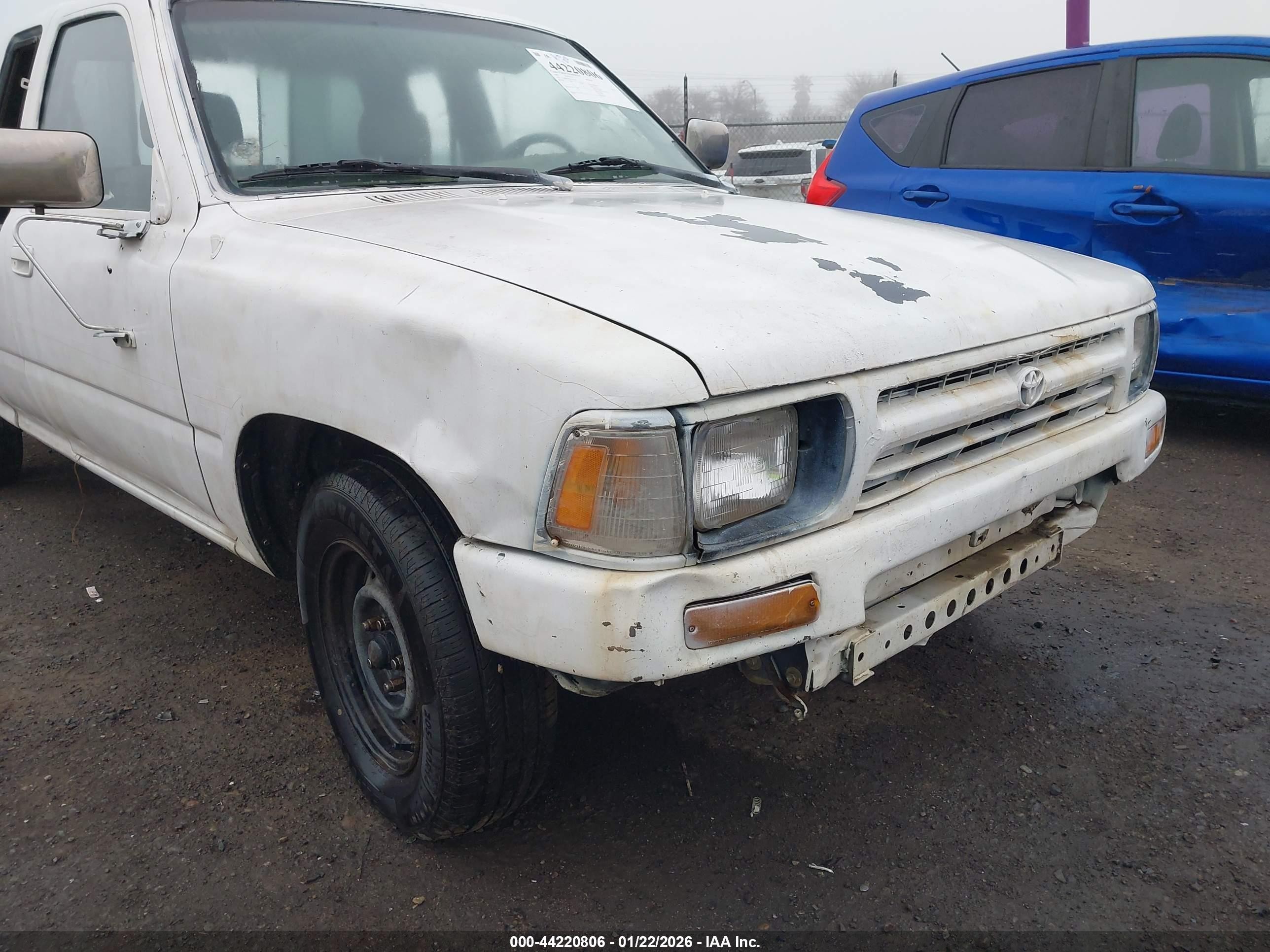 1995 Toyota Pickup 1/2 Ton Ex Long Whlbse Dx Белый vin: 4TARN93P2SZ315219