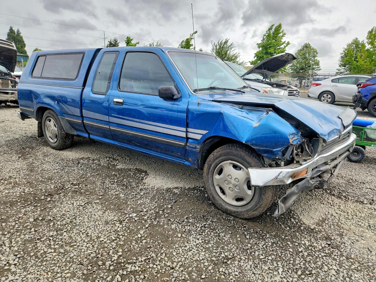 1994 Toyota Pickup Dx Blue vin: 4TARN93P8RZ264187