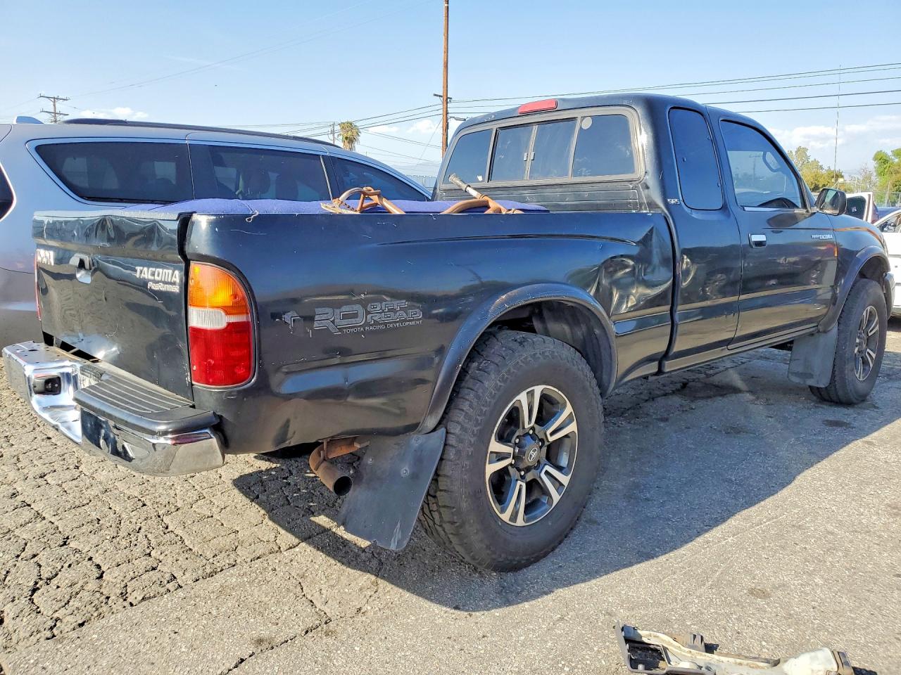 1999 Toyota Tacoma Xtracab Prerunner Black vin: 4TASM92N0XZ455264