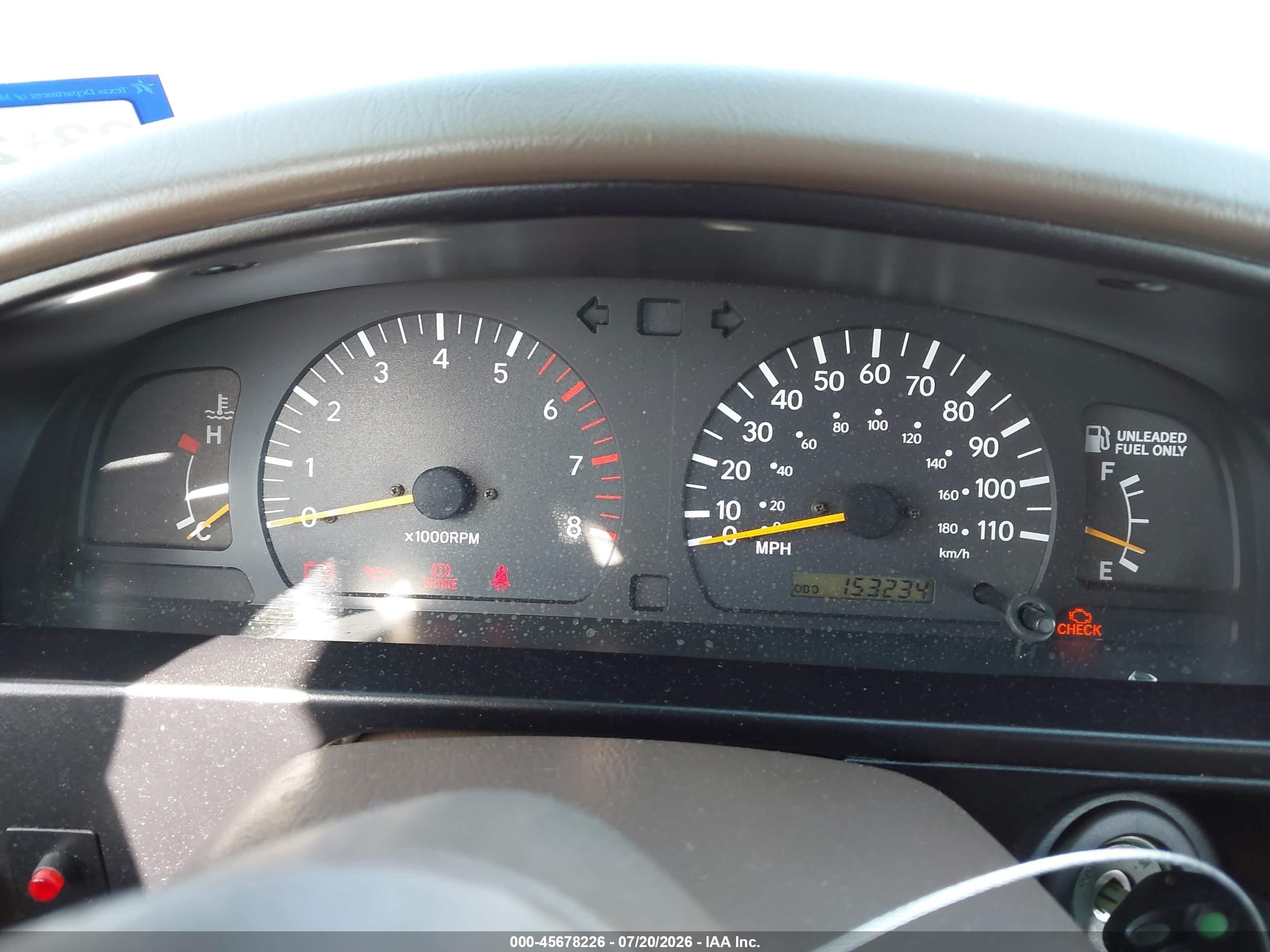 1999 Toyota Tacoma Prerunner Red vin: 4TASM92N0XZ476504