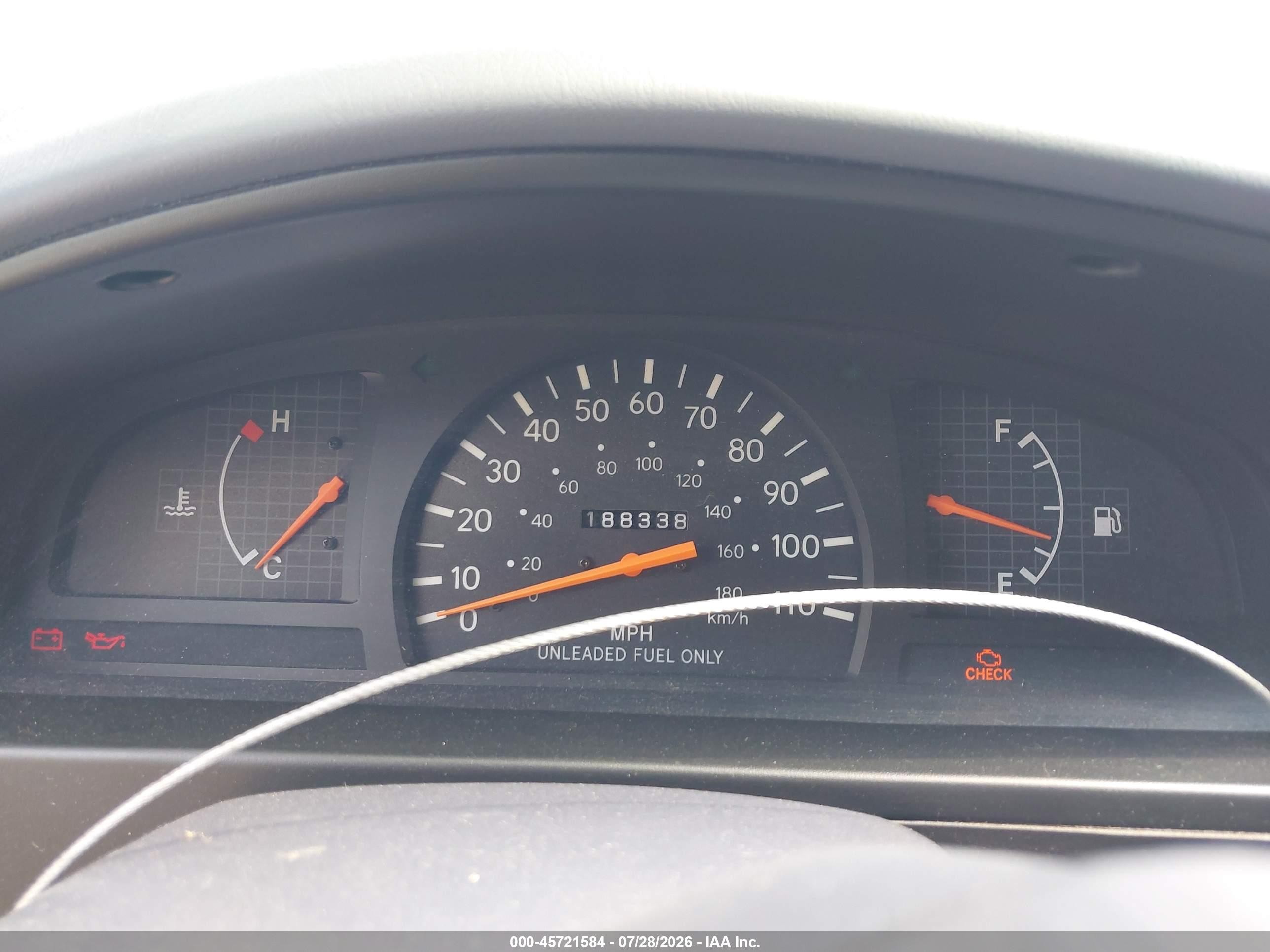 1998 Toyota Tacoma Prerunner Maroon vin: 4TASM92N1WZ150595