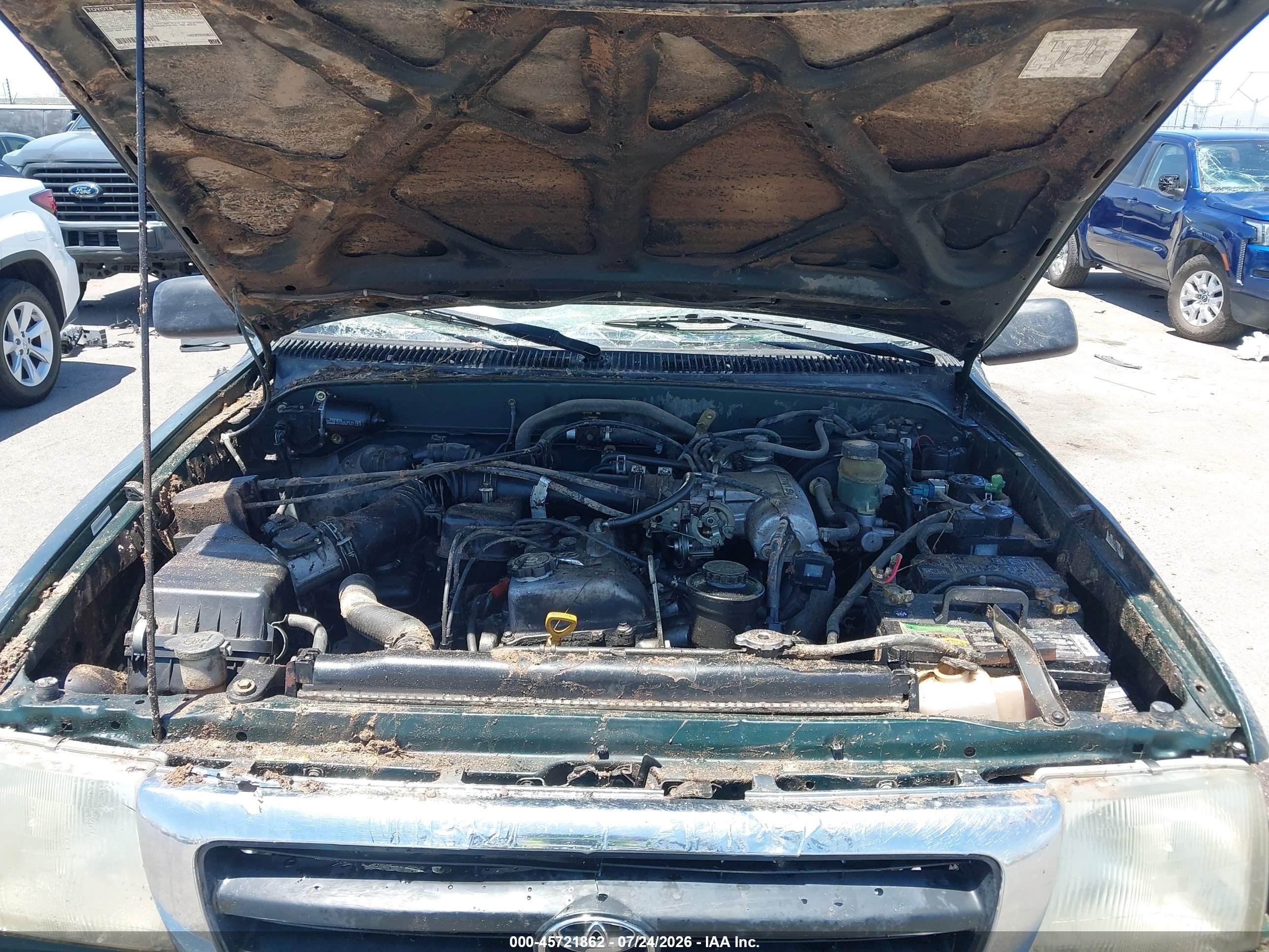 1999 Toyota Tacoma Prerunner Green vin: 4TASM92N1XZ515147