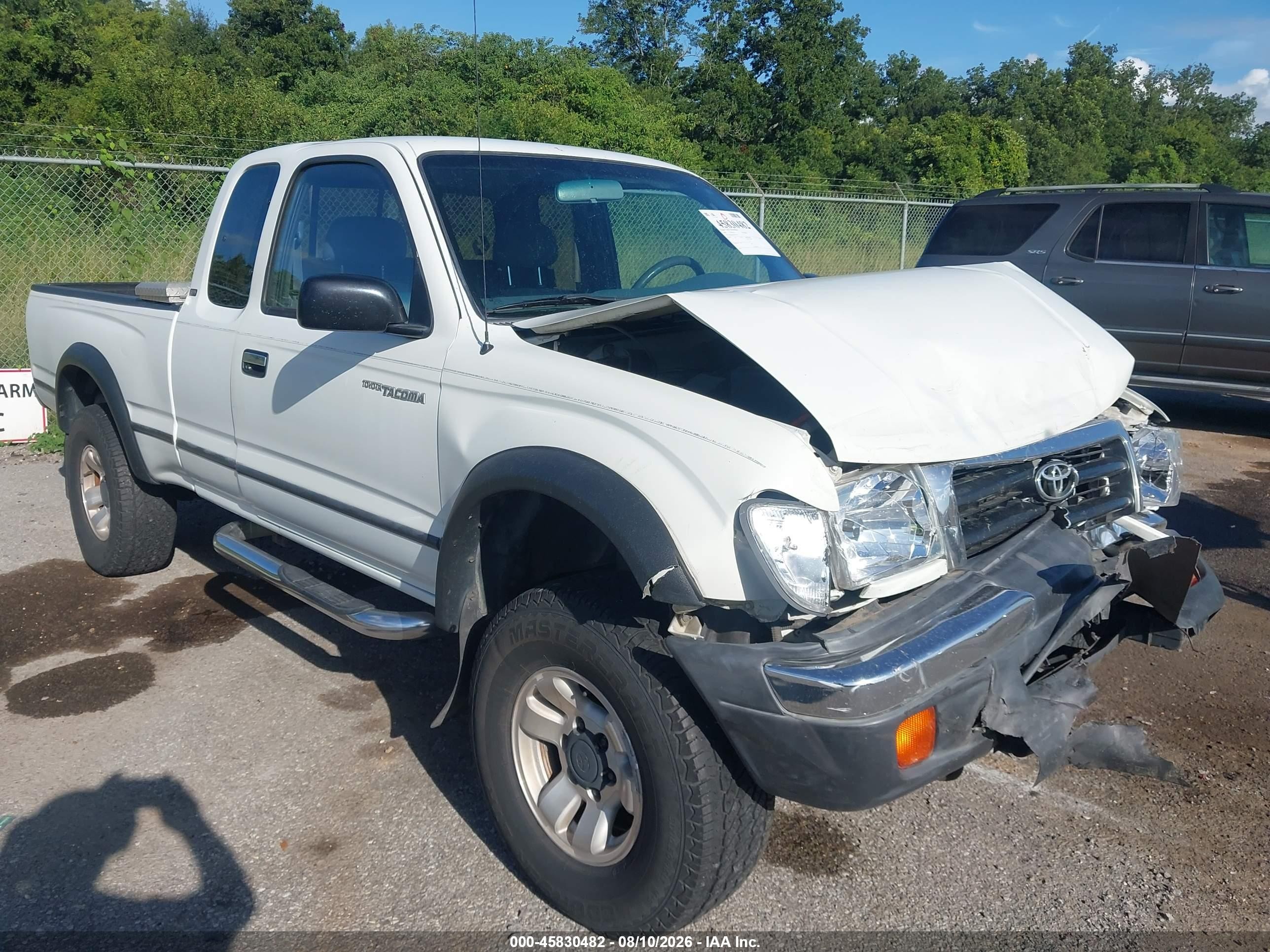 1998 Toyota Tacoma Prerunner White vin: 4TASM92N3WZ127187