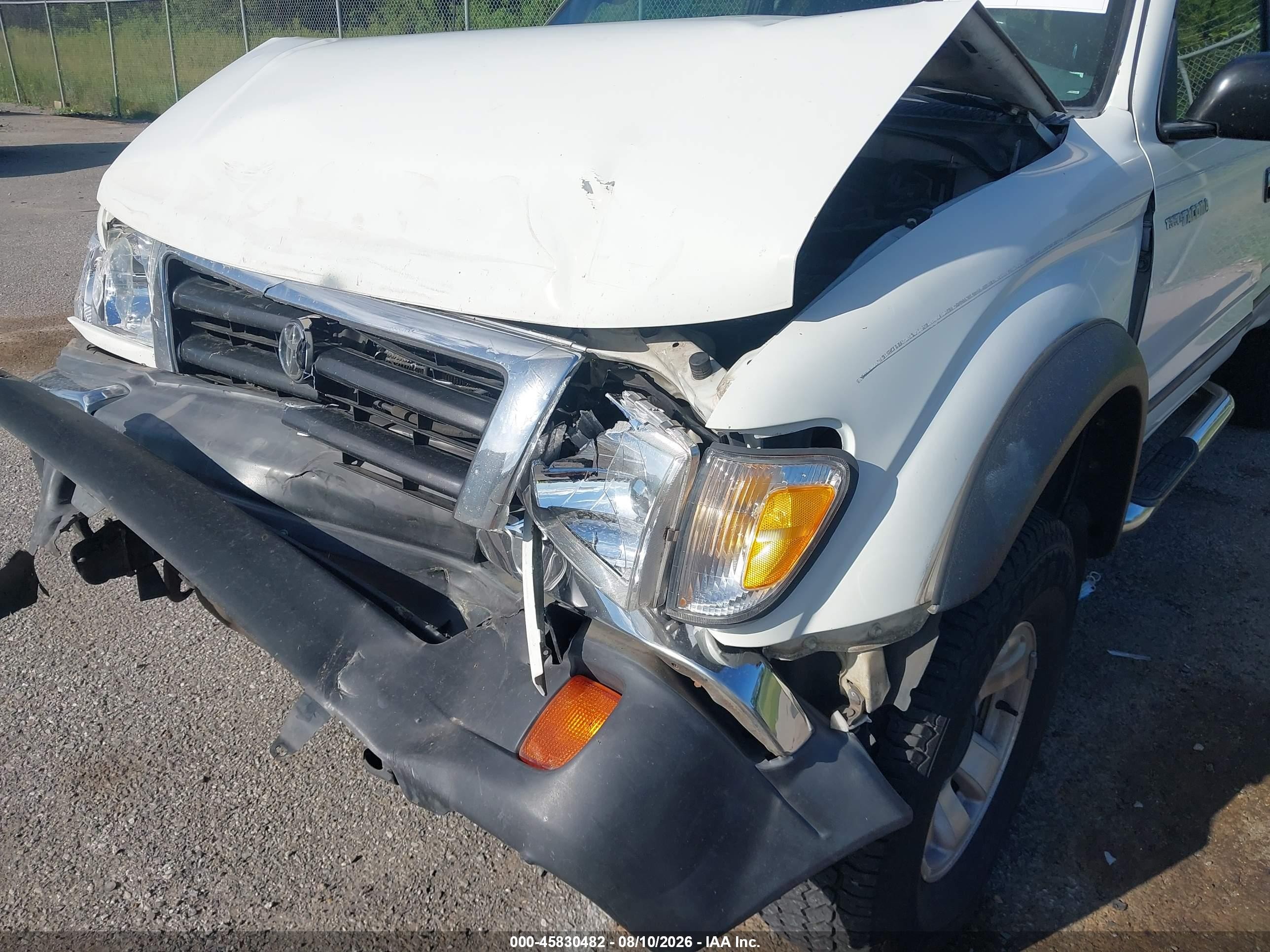 1998 Toyota Tacoma Prerunner White vin: 4TASM92N3WZ127187