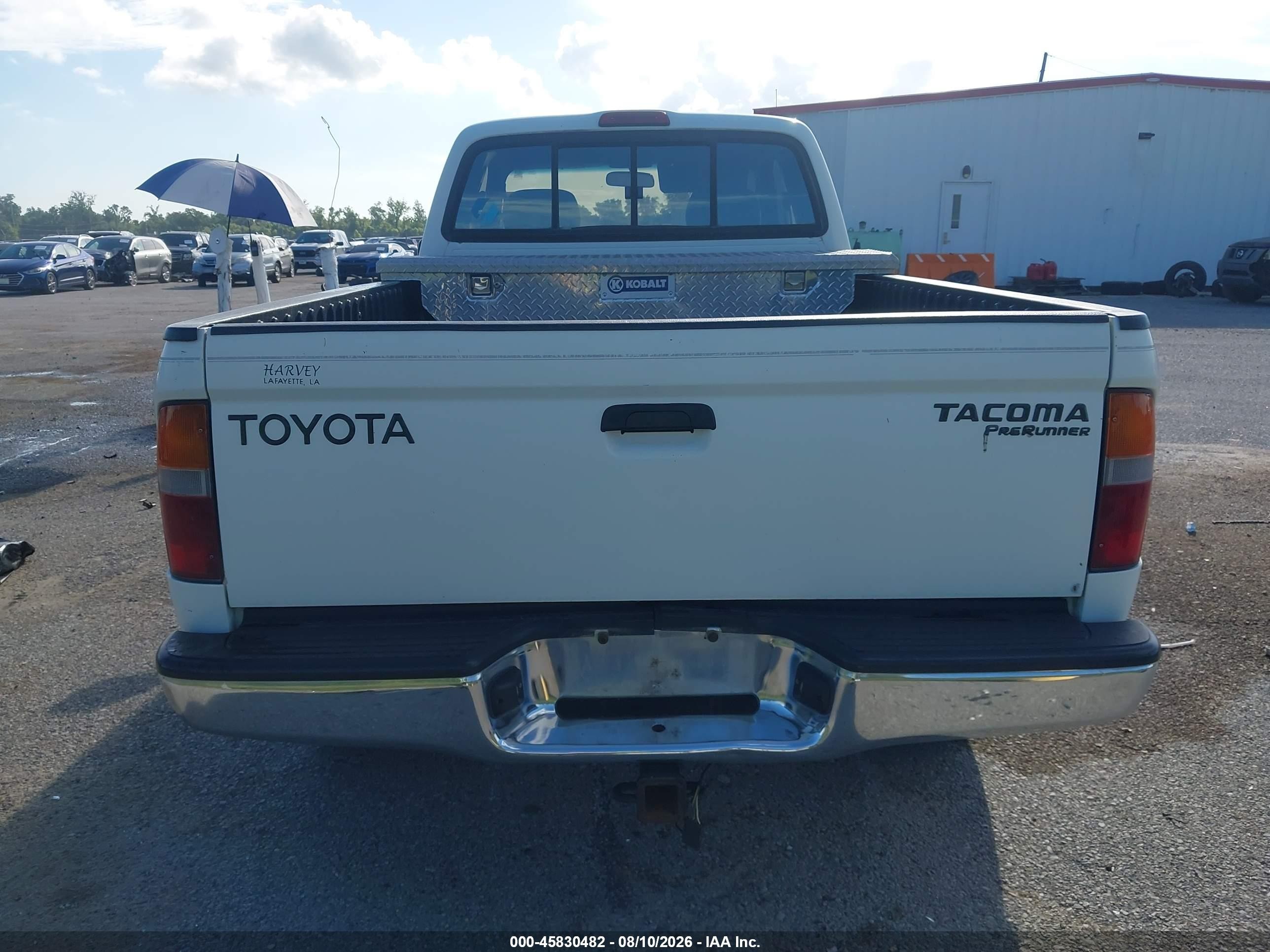 1998 Toyota Tacoma Prerunner White vin: 4TASM92N3WZ127187