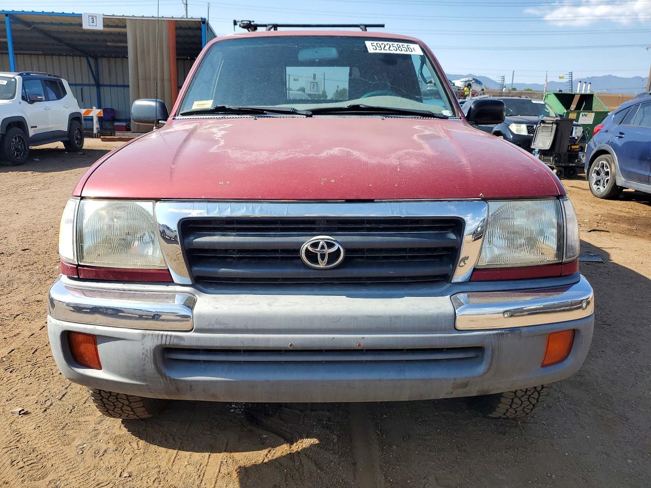 1998 Toyota Tacoma Xtracab Prerunner Red vin: 4TASM92N4WZ114030