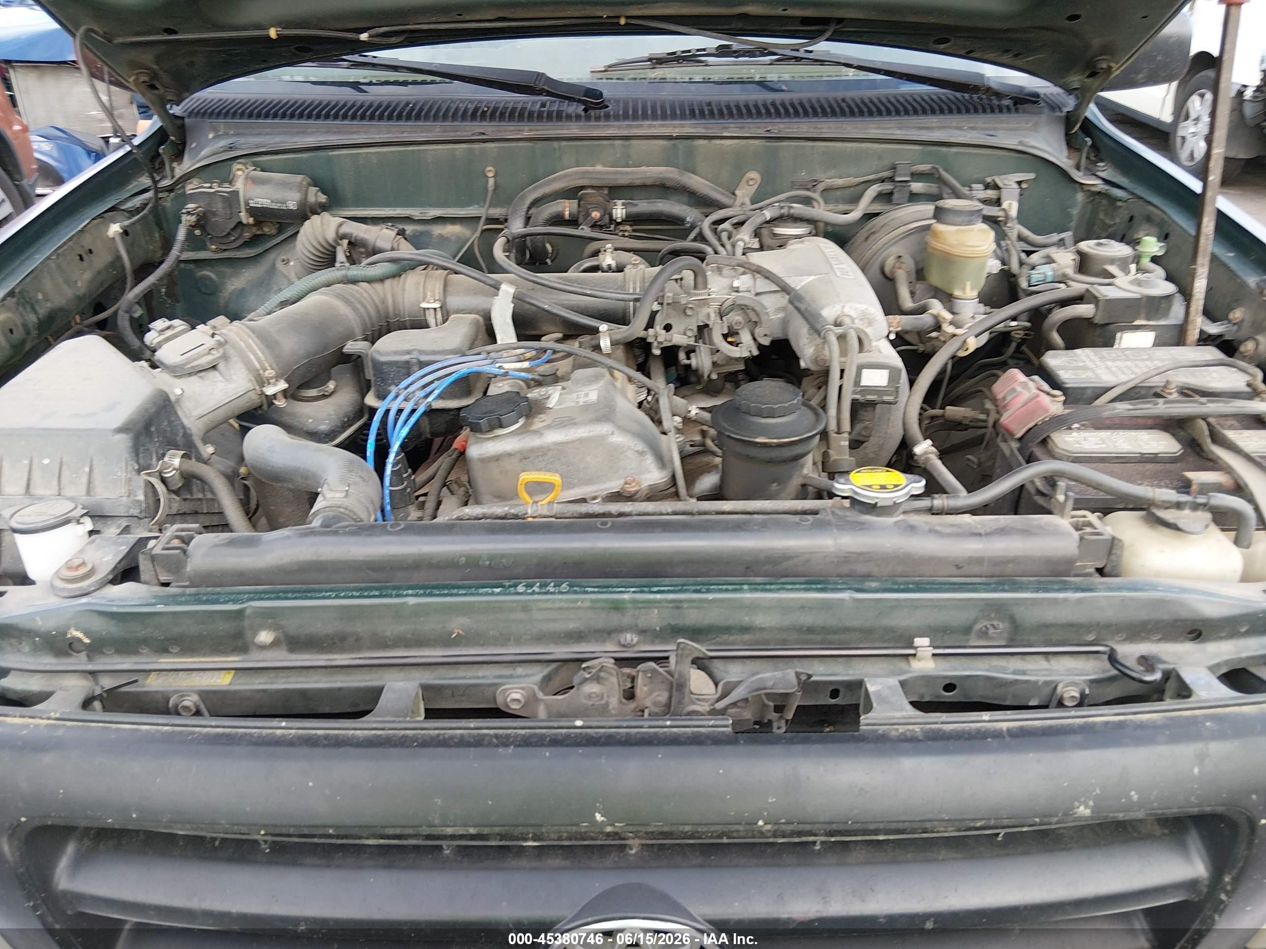 1999 Toyota Tacoma Prerunner Green vin: 4TASM92N5XZ433759