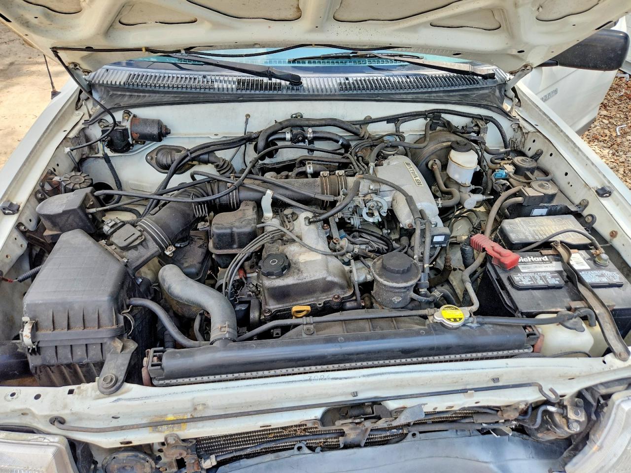 1998 Toyota Tacoma Xtracab Prerunner White vin: 4TASM92N6WZ156943