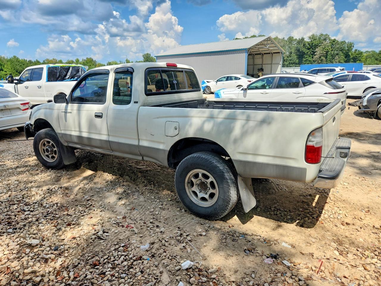 1998 Toyota Tacoma Xtracab Prerunner White vin: 4TASM92N6WZ156943