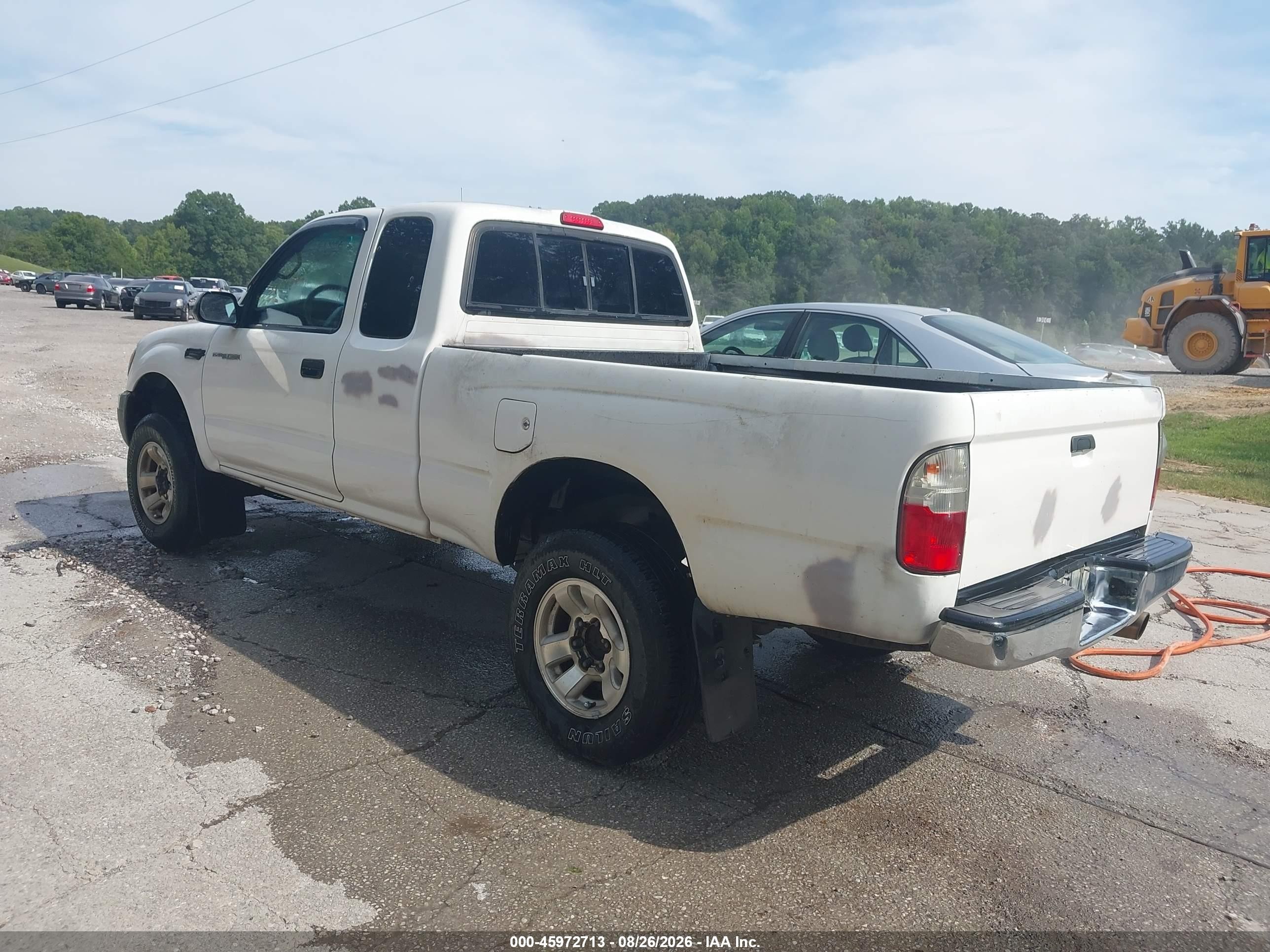 2000 Toyota Tacoma Prerunner White vin: 4TASM92N6YZ614791