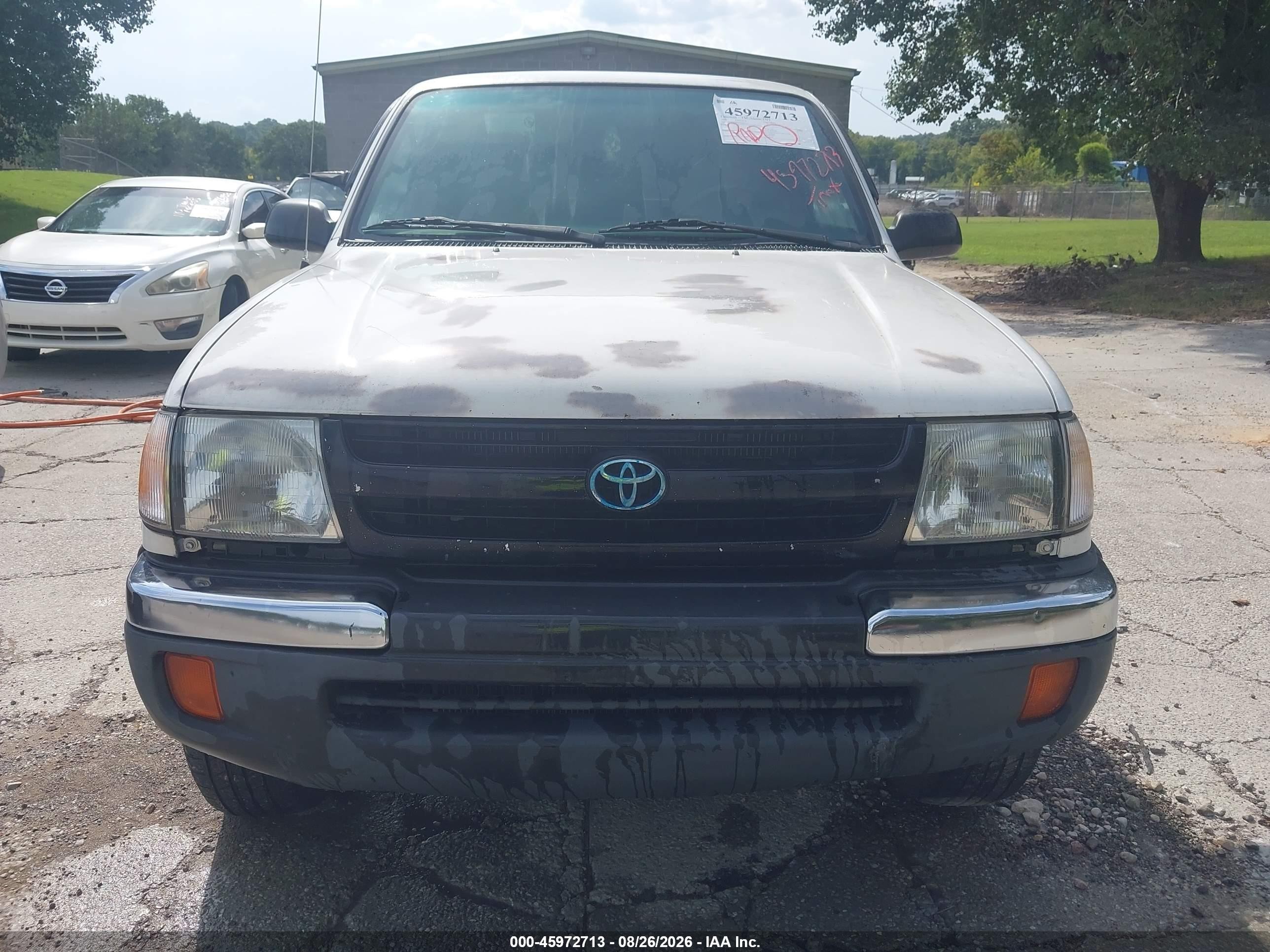 2000 Toyota Tacoma Prerunner White vin: 4TASM92N6YZ614791