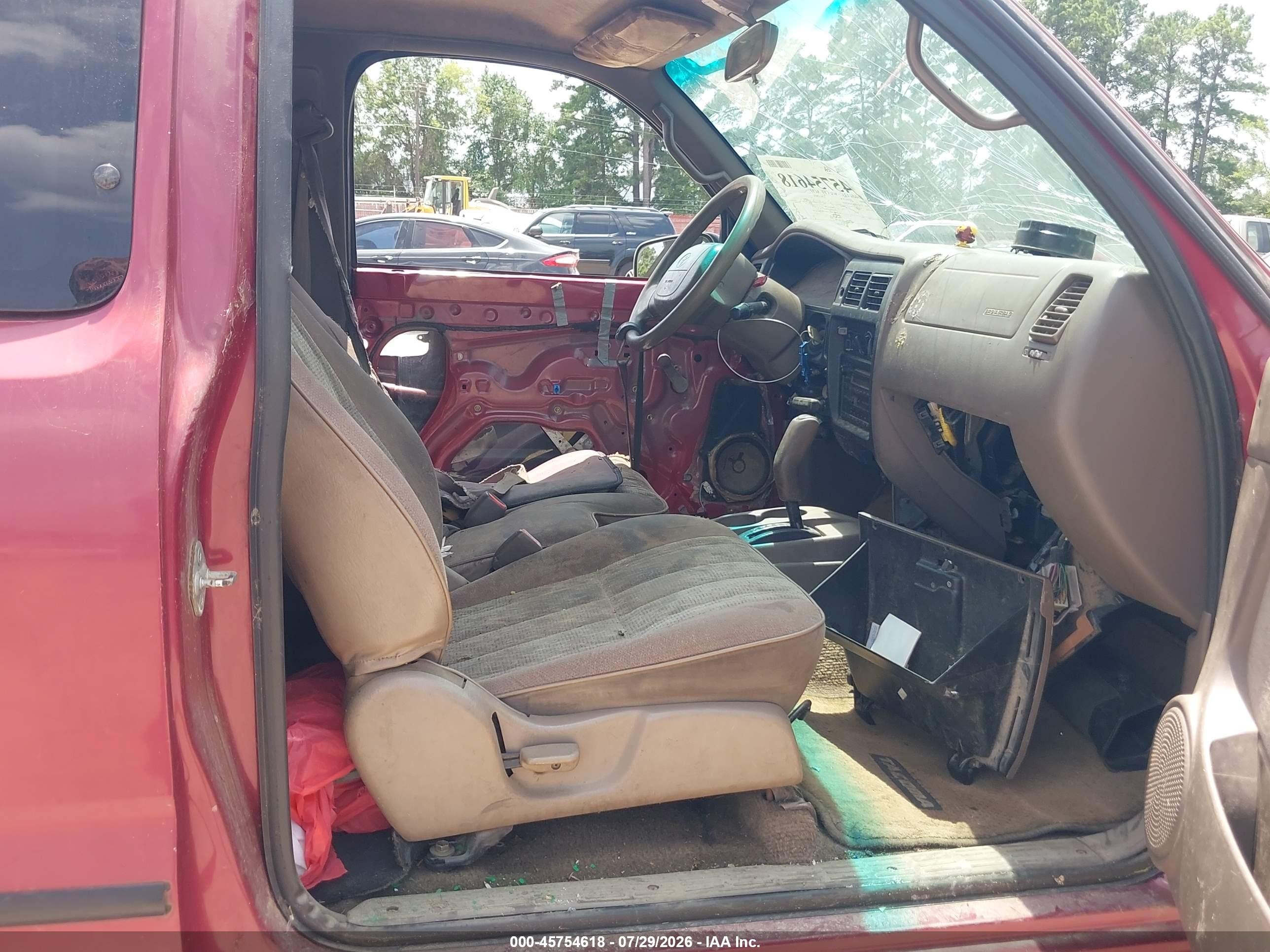 1999 Toyota Tacoma Prerunner Red vin: 4TASM92N7XZ420818