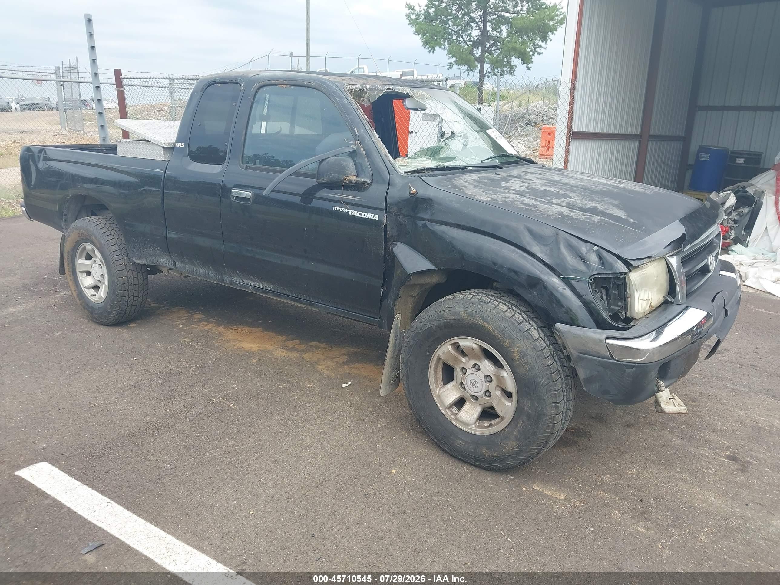 1999 Toyota Tacoma Prerunner Black vin: 4TASM92N8XZ562692