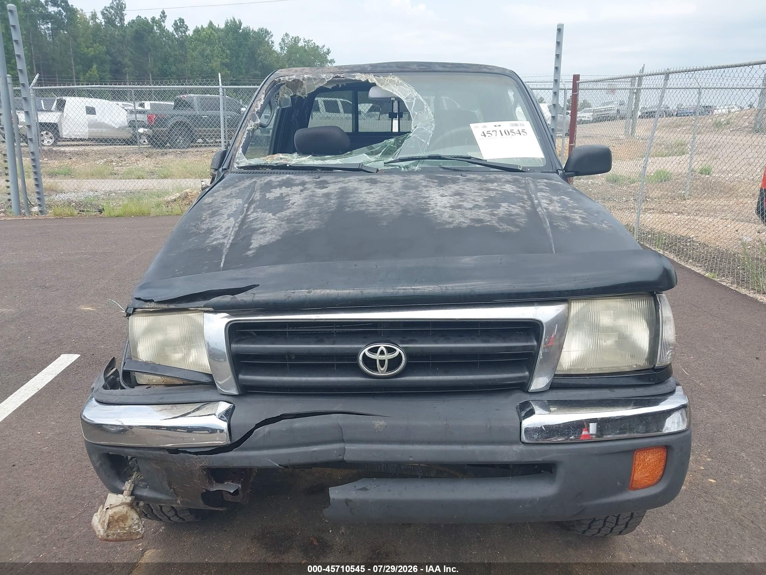 1999 Toyota Tacoma Prerunner Black vin: 4TASM92N8XZ562692