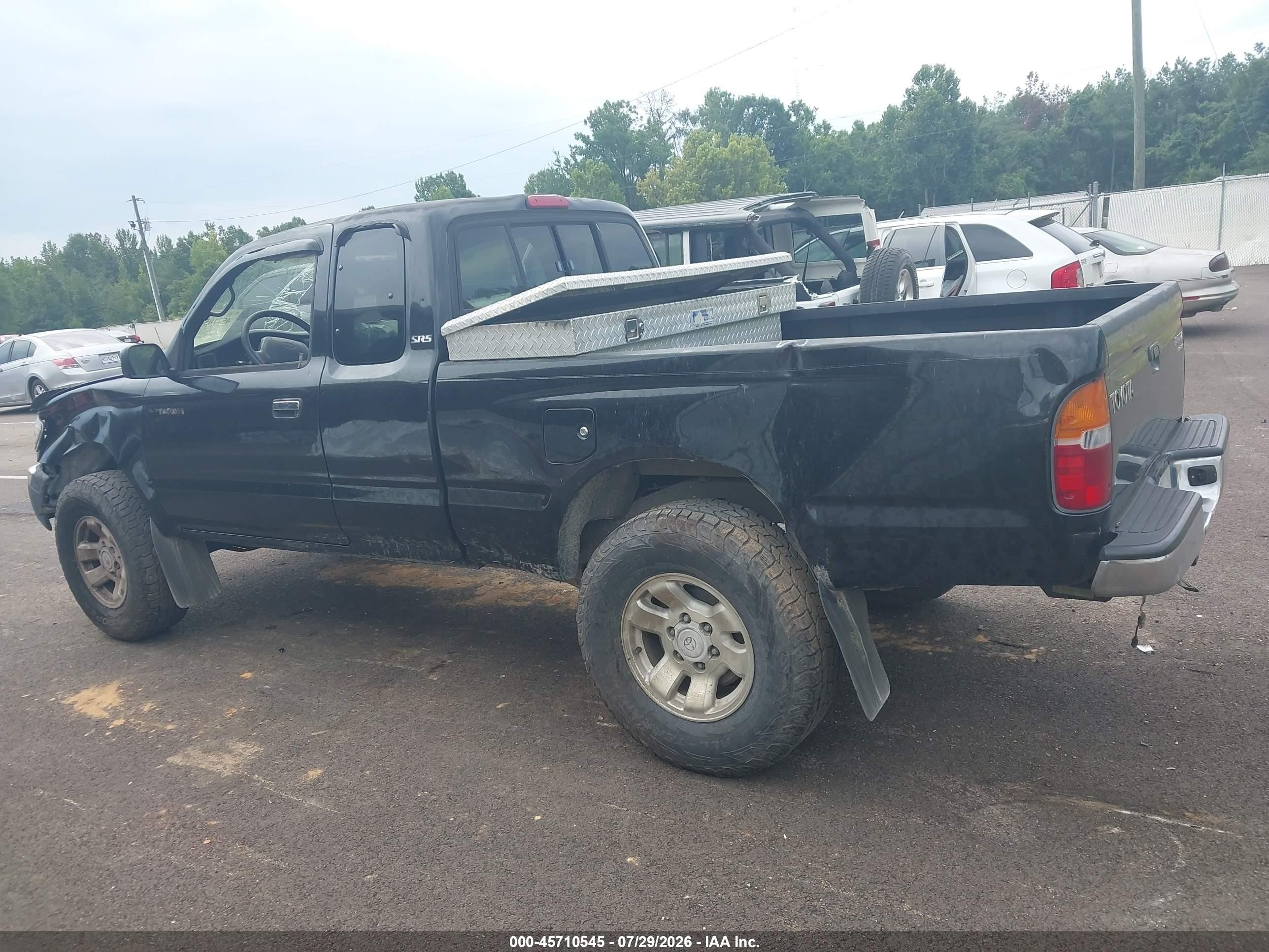 1999 Toyota Tacoma Prerunner Black vin: 4TASM92N8XZ562692