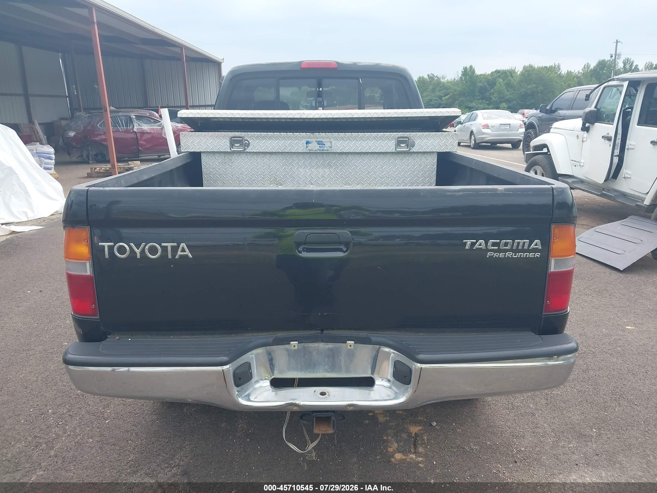 1999 Toyota Tacoma Prerunner Black vin: 4TASM92N8XZ562692