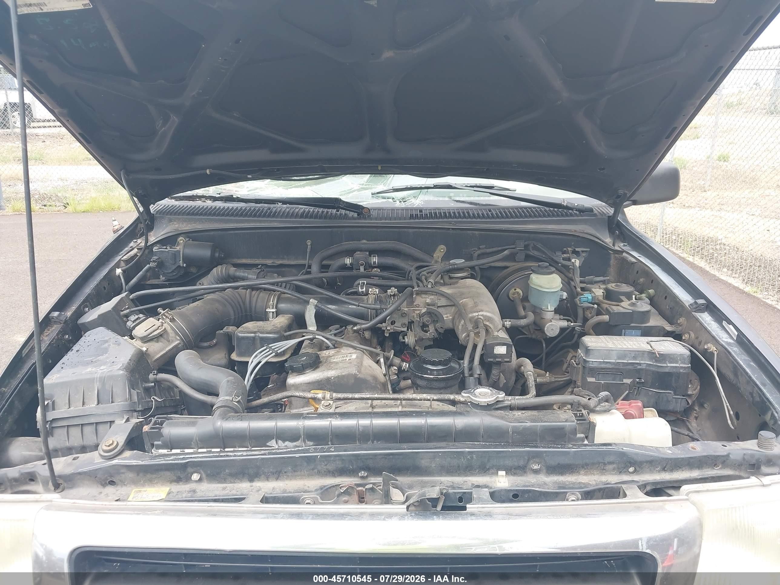 1999 Toyota Tacoma Prerunner Black vin: 4TASM92N8XZ562692