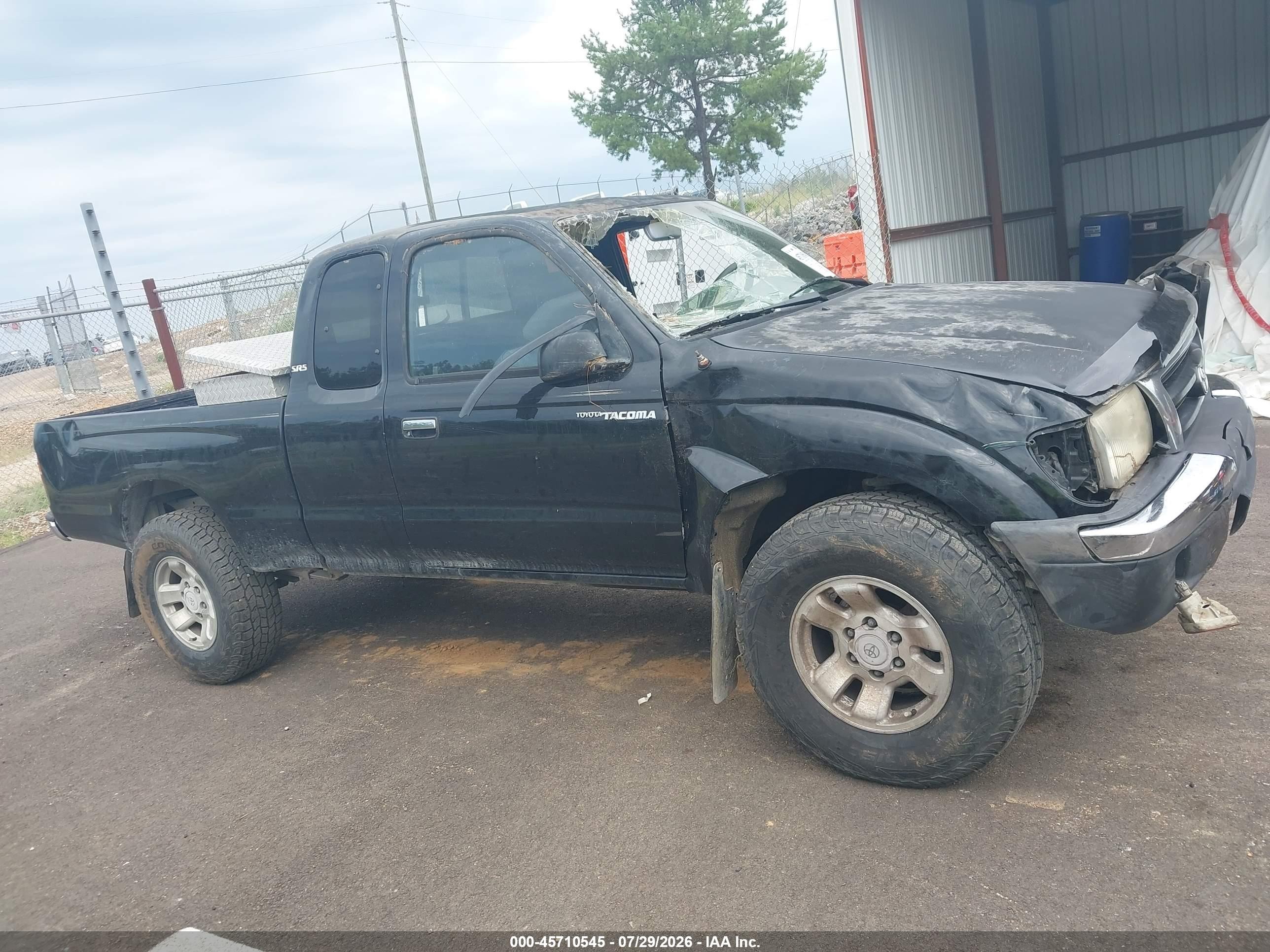 1999 Toyota Tacoma Prerunner Black vin: 4TASM92N8XZ562692