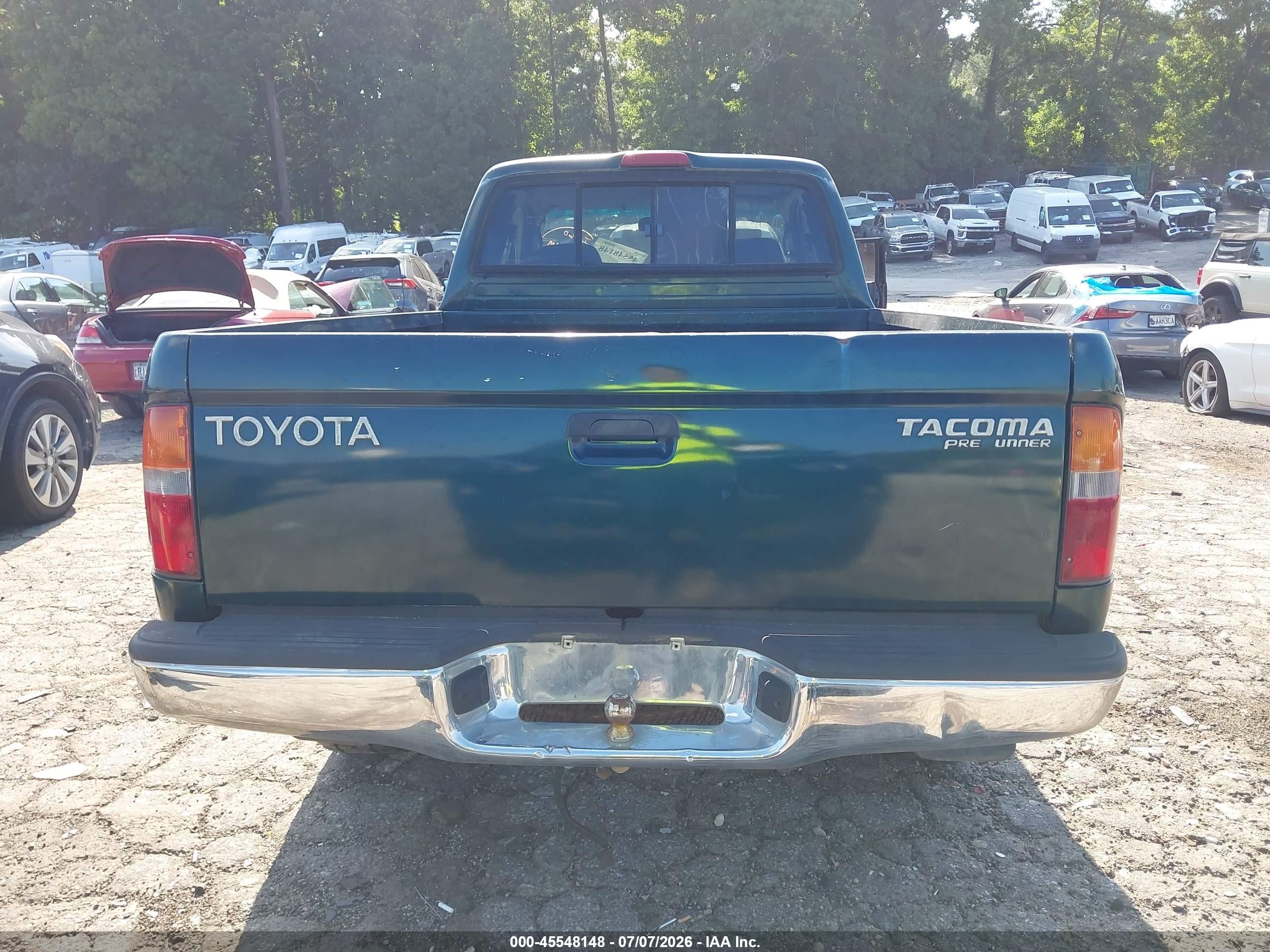 1999 Toyota Tacoma Prerunner Green vin: 4TASM92N9XZ479952