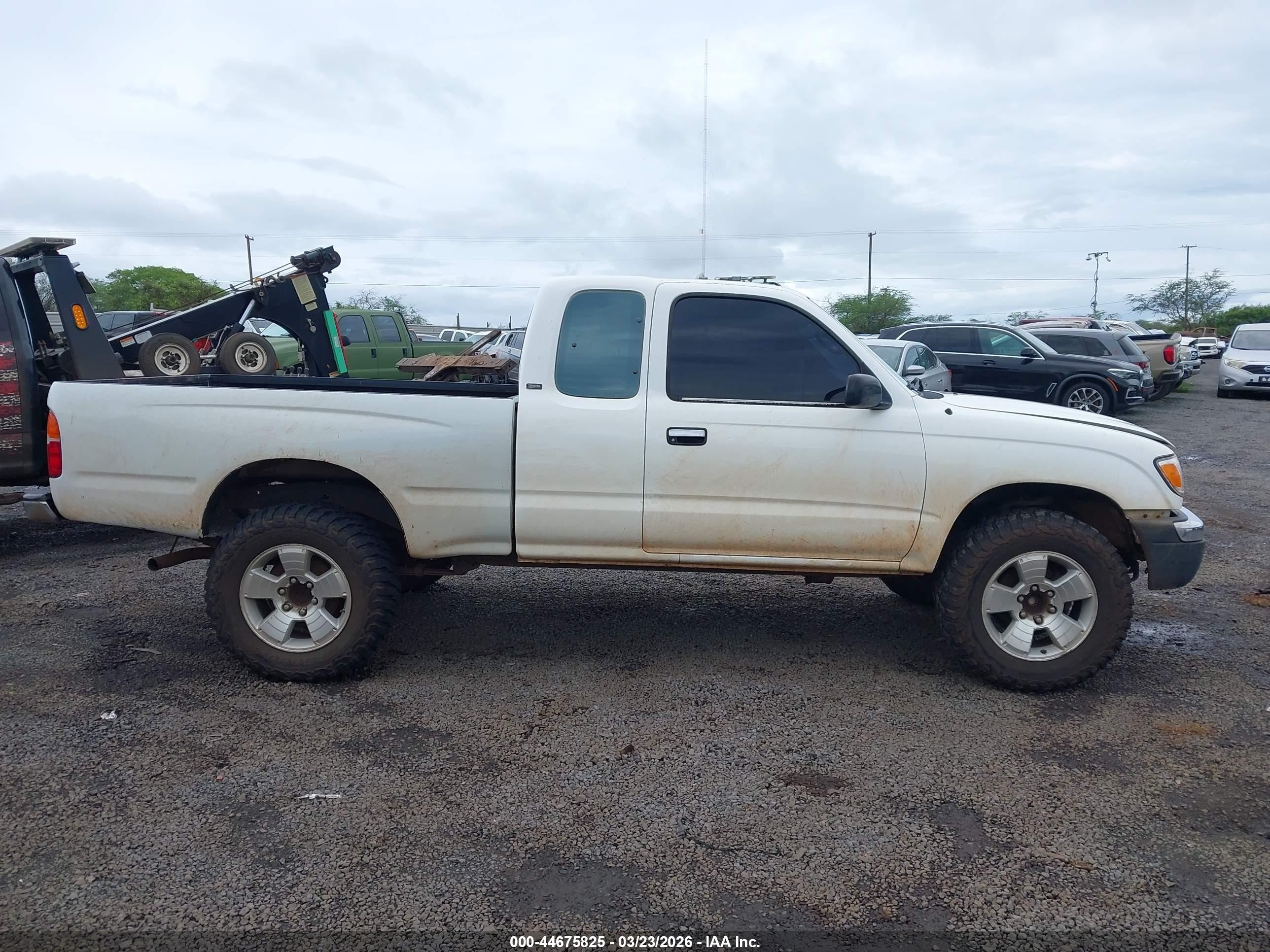 1998 Toyota Tacoma Prerunner White vin: 4TASM92NXWZ153690