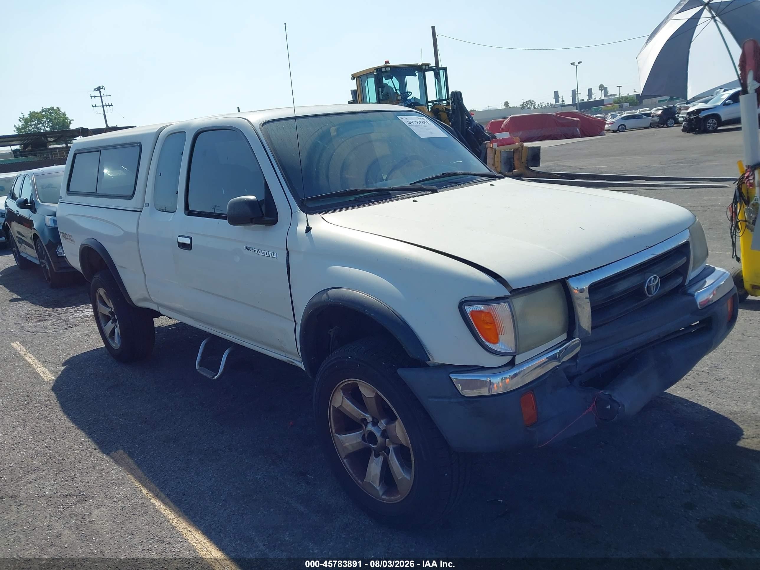 1998 Toyota Tacoma Prerunner V6 Белый vin: 4TASN92N0WZ132733