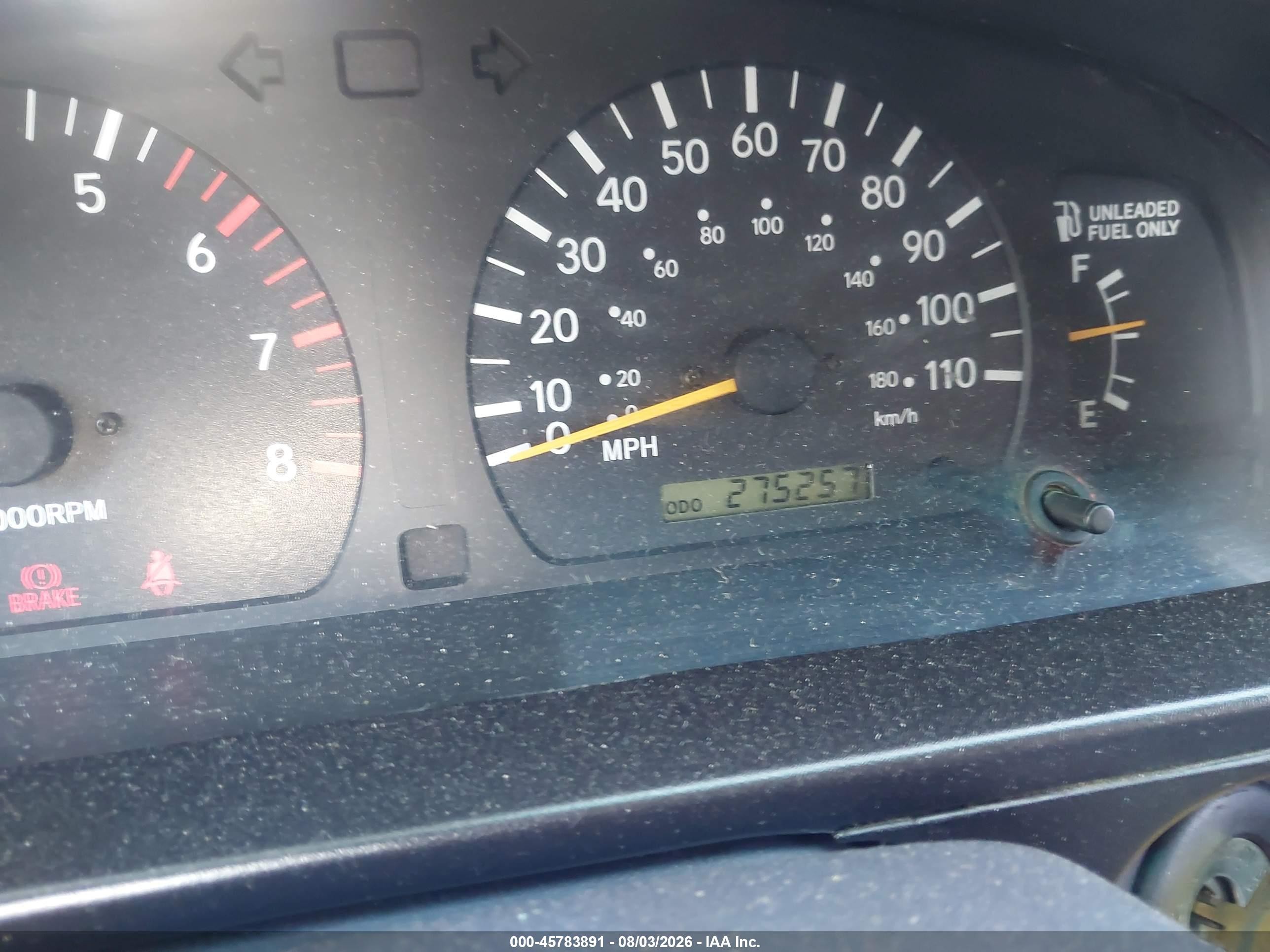 1998 Toyota Tacoma Prerunner V6 White vin: 4TASN92N0WZ132733