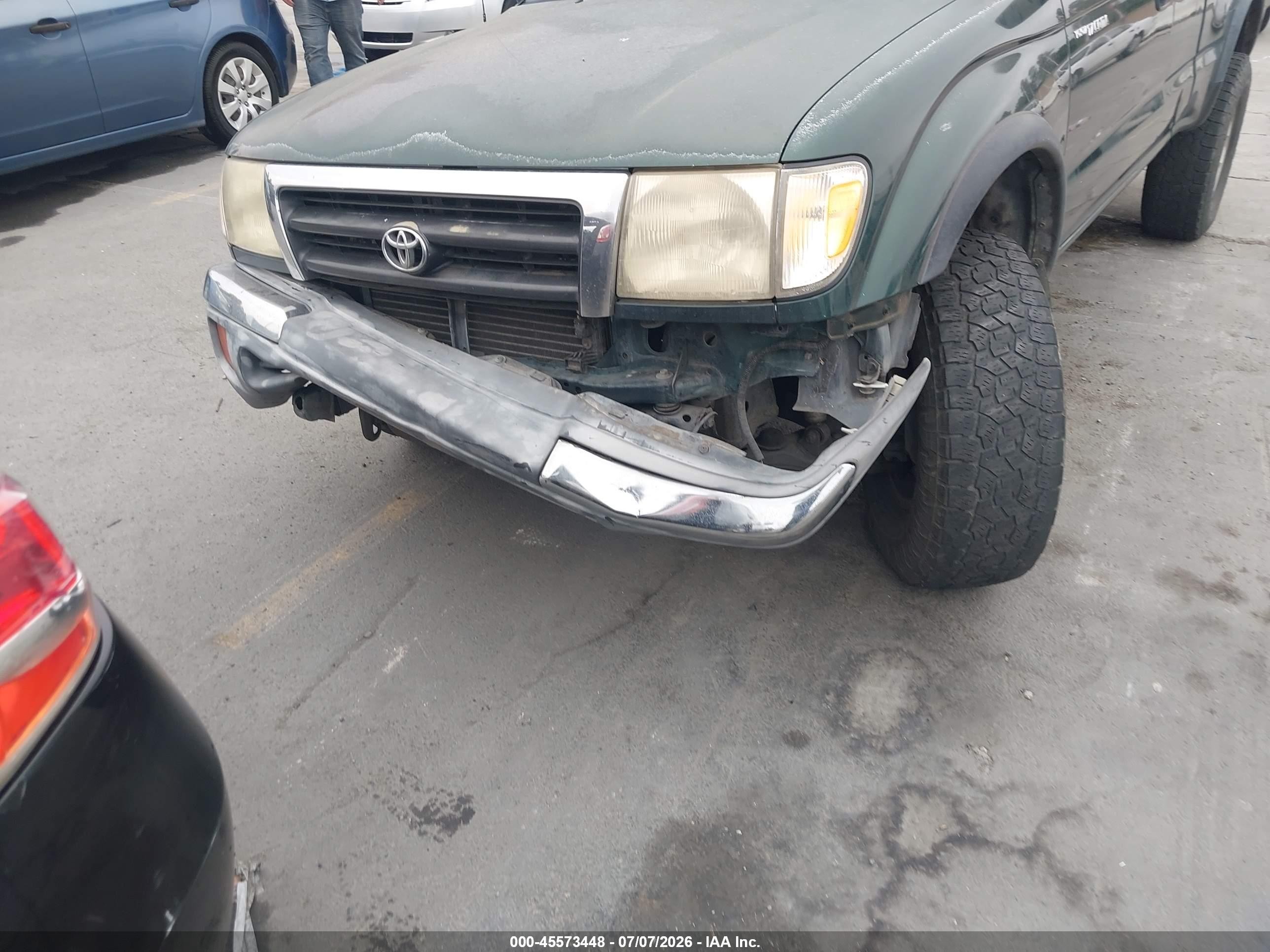 1999 Toyota Tacoma Prerunner V6 Green vin: 4TASN92N0XZ542577
