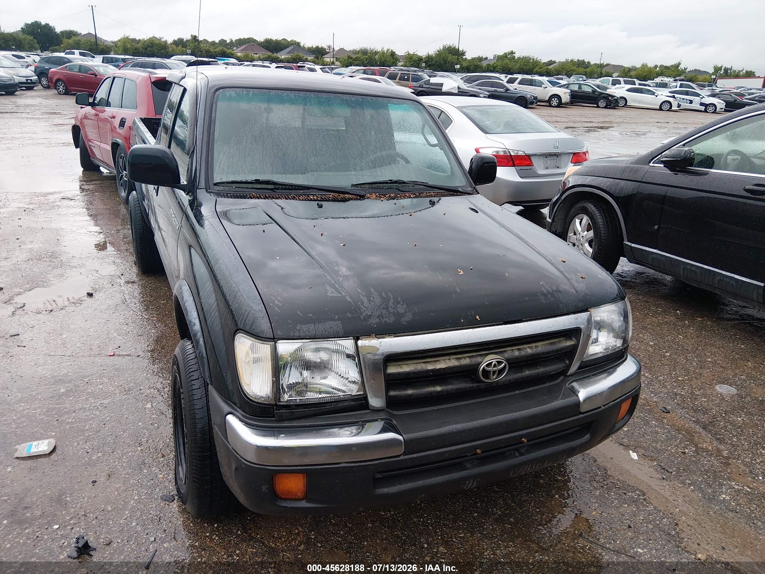 2000 Toyota Tacoma Prerunner V6 Black vin: 4TASN92N0YZ590128
