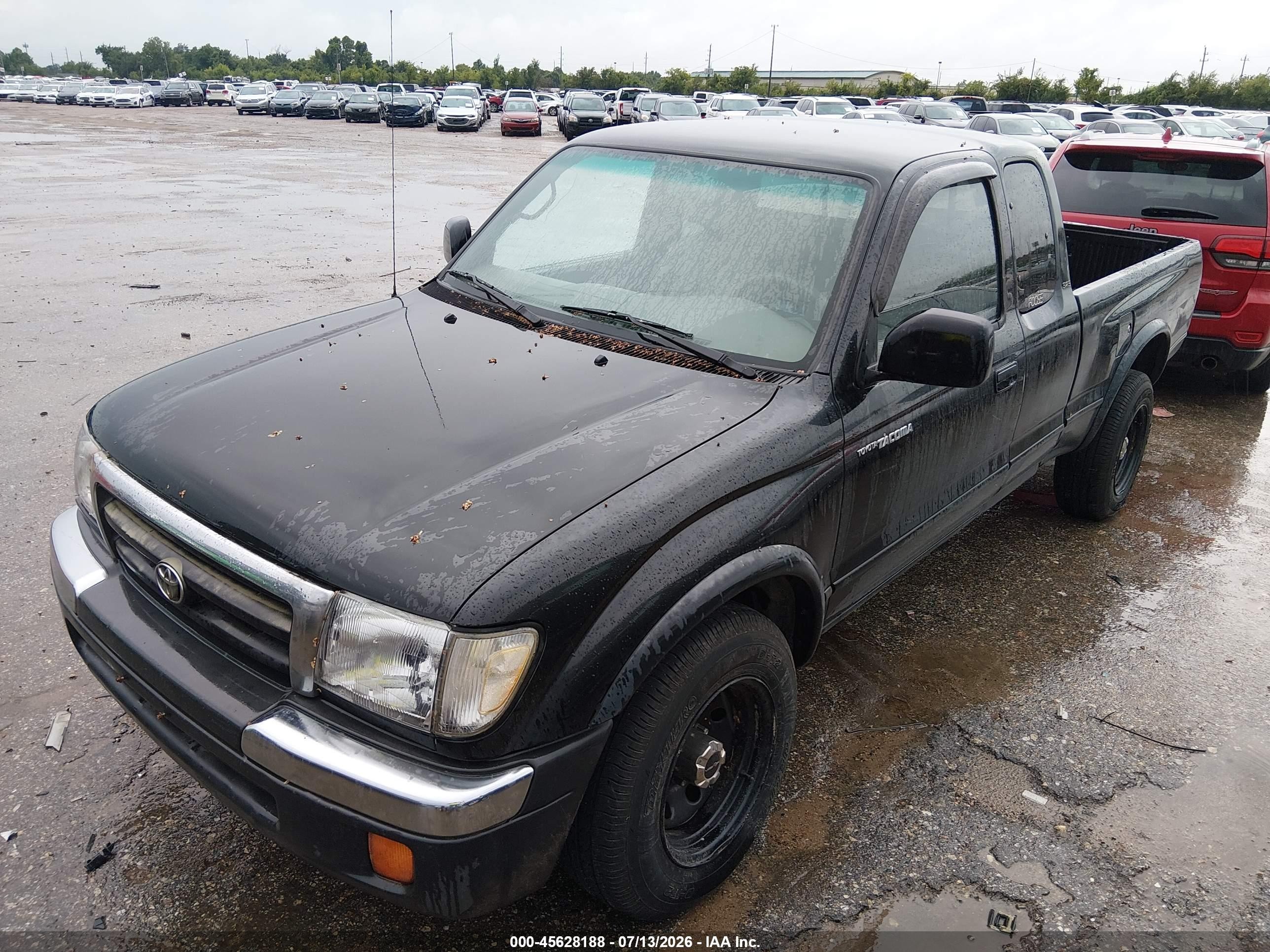 2000 Toyota Tacoma Prerunner V6 Black vin: 4TASN92N0YZ590128