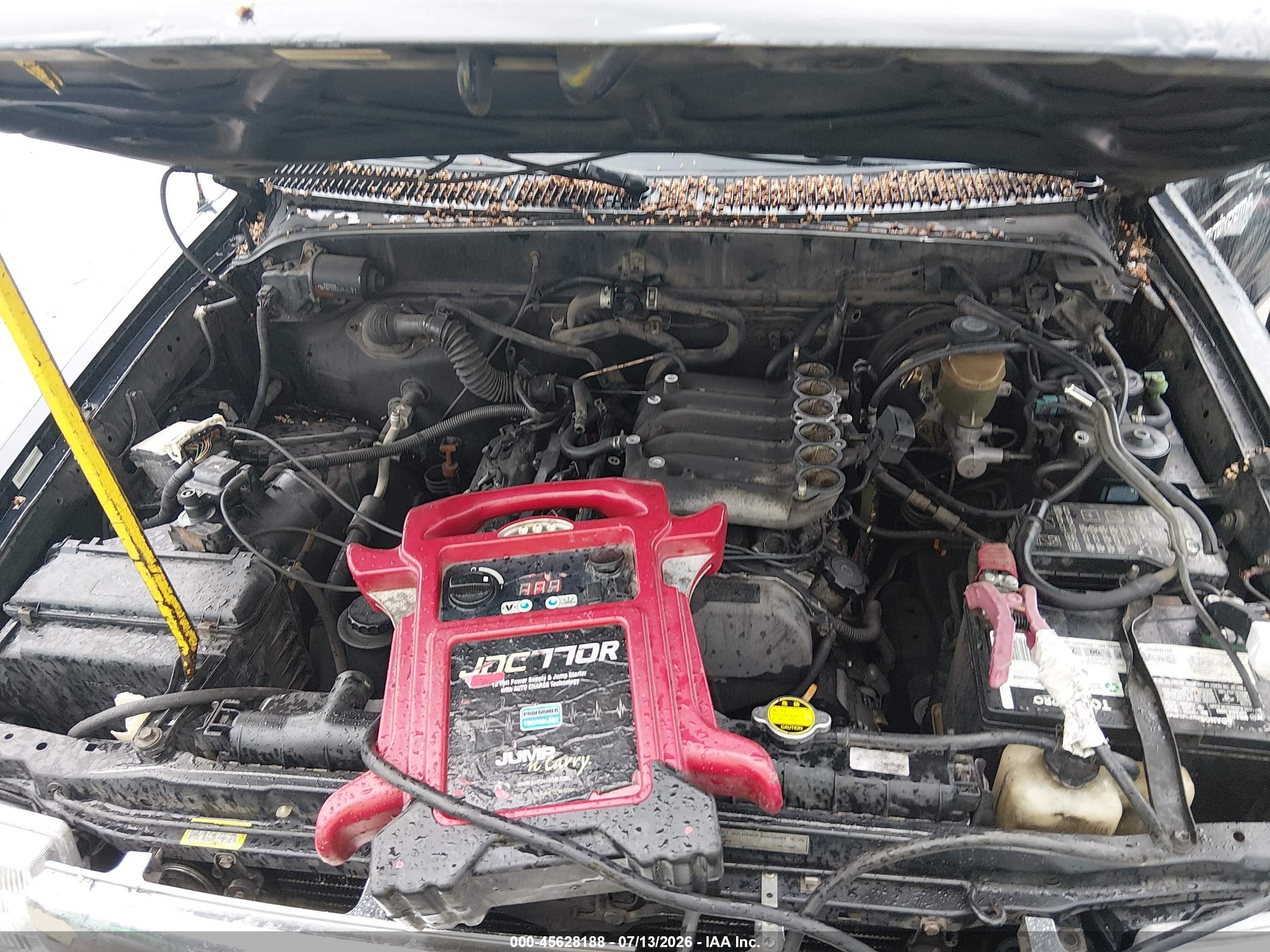 2000 Toyota Tacoma Prerunner V6 Black vin: 4TASN92N0YZ590128