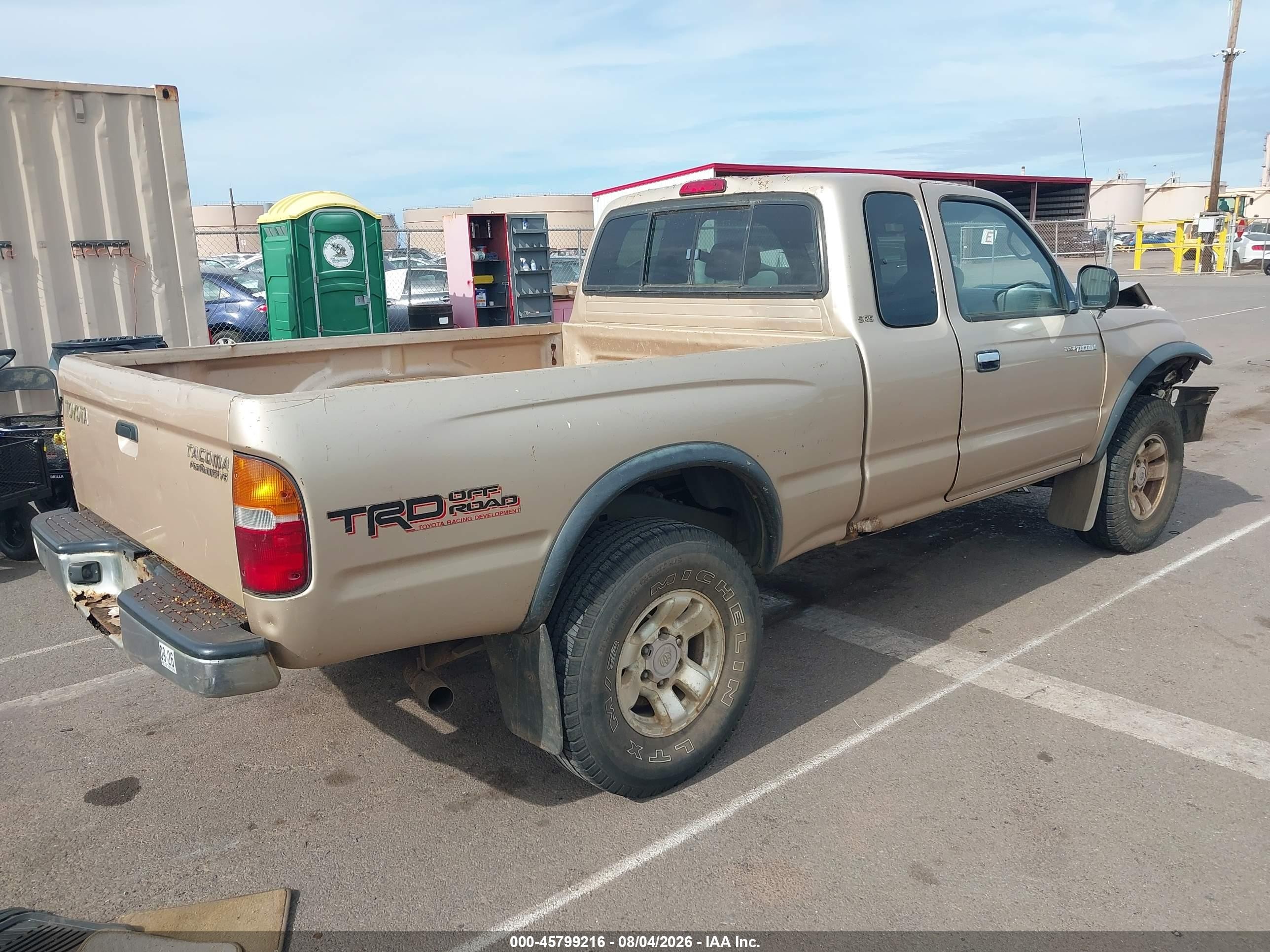 2000 Toyota Tacoma Prerunner V6 Коричневый vin: 4TASN92N1YZ616042