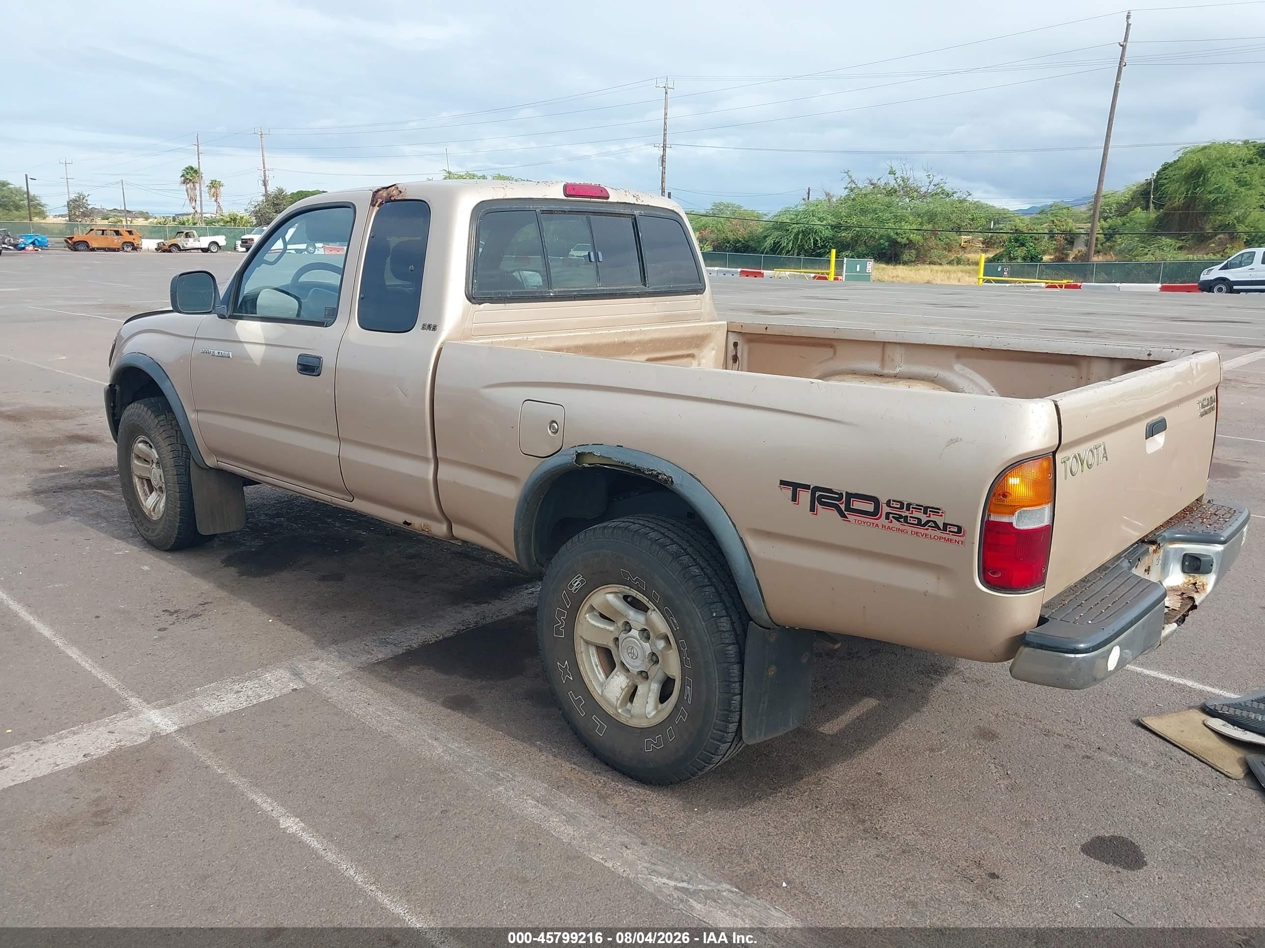 2000 Toyota Tacoma Prerunner V6 Коричневый vin: 4TASN92N1YZ616042