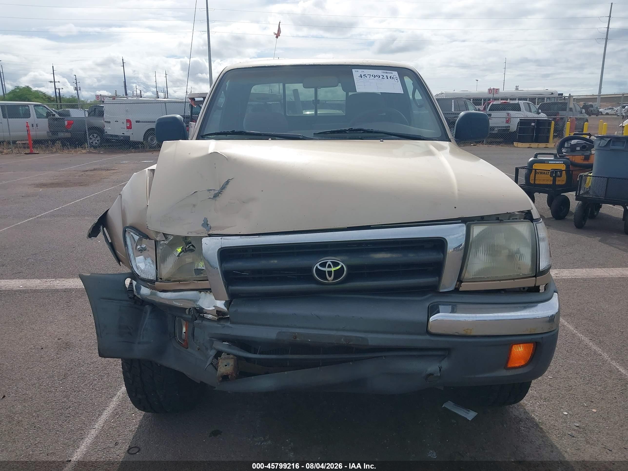 2000 Toyota Tacoma Prerunner V6 Коричневый vin: 4TASN92N1YZ616042