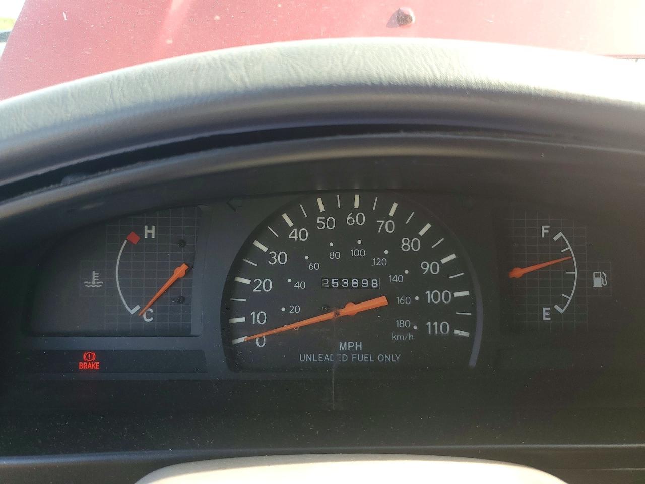 1998 Toyota Tacoma Xtracab Prerunner Red vin: 4TASN92N2WZ121555