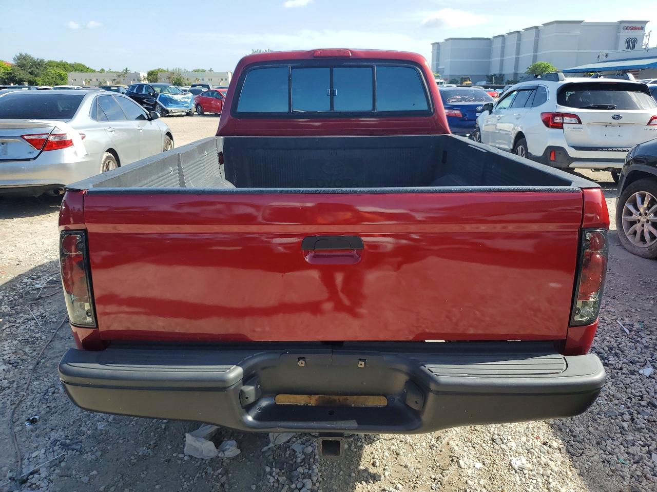 1998 Toyota Tacoma Xtracab Prerunner Red vin: 4TASN92N2WZ121555