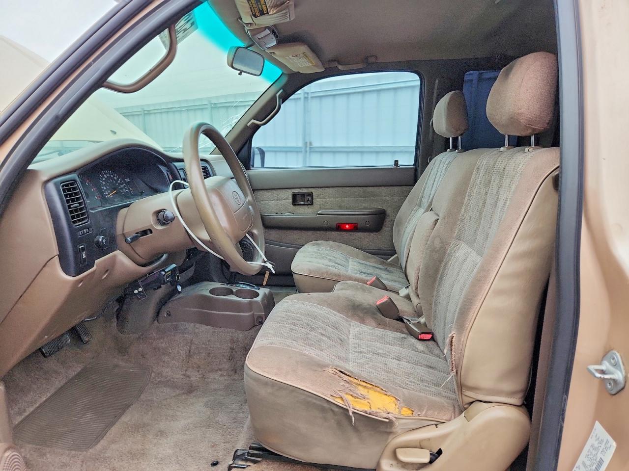 1999 Toyota Tacoma Xtracab Prerunner Gold vin: 4TASN92N2XZ548915