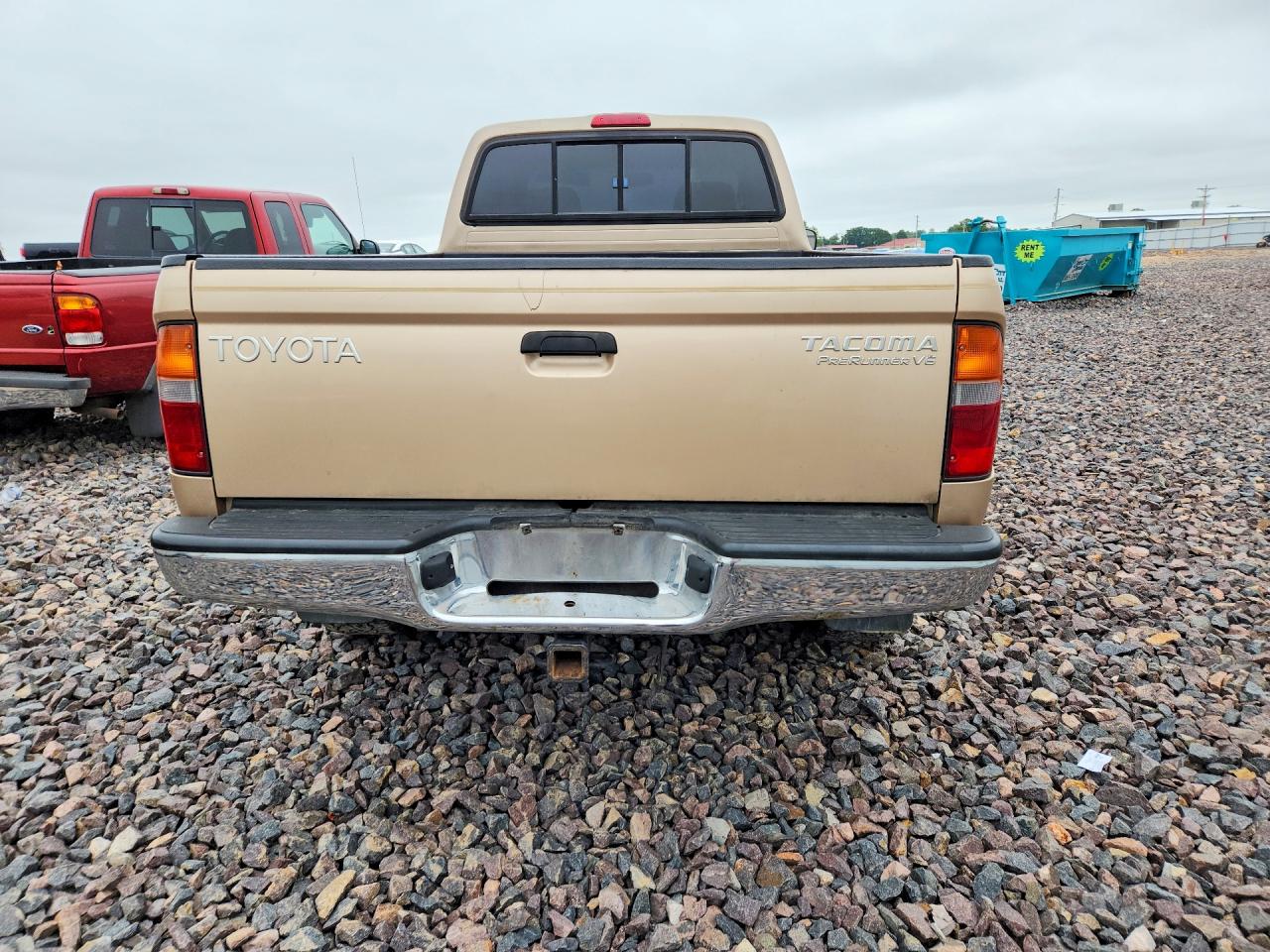 1999 Toyota Tacoma Xtracab Prerunner Gold vin: 4TASN92N2XZ548915