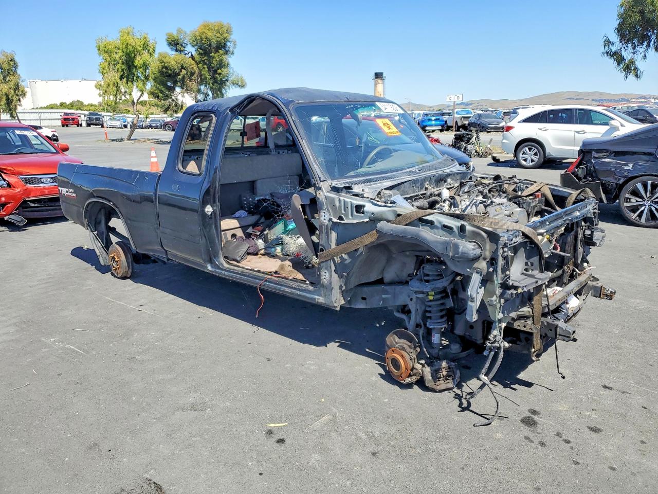 2000 Toyota Tacoma Prerunner Charcoal vin: 4TASN92N2YZ587201