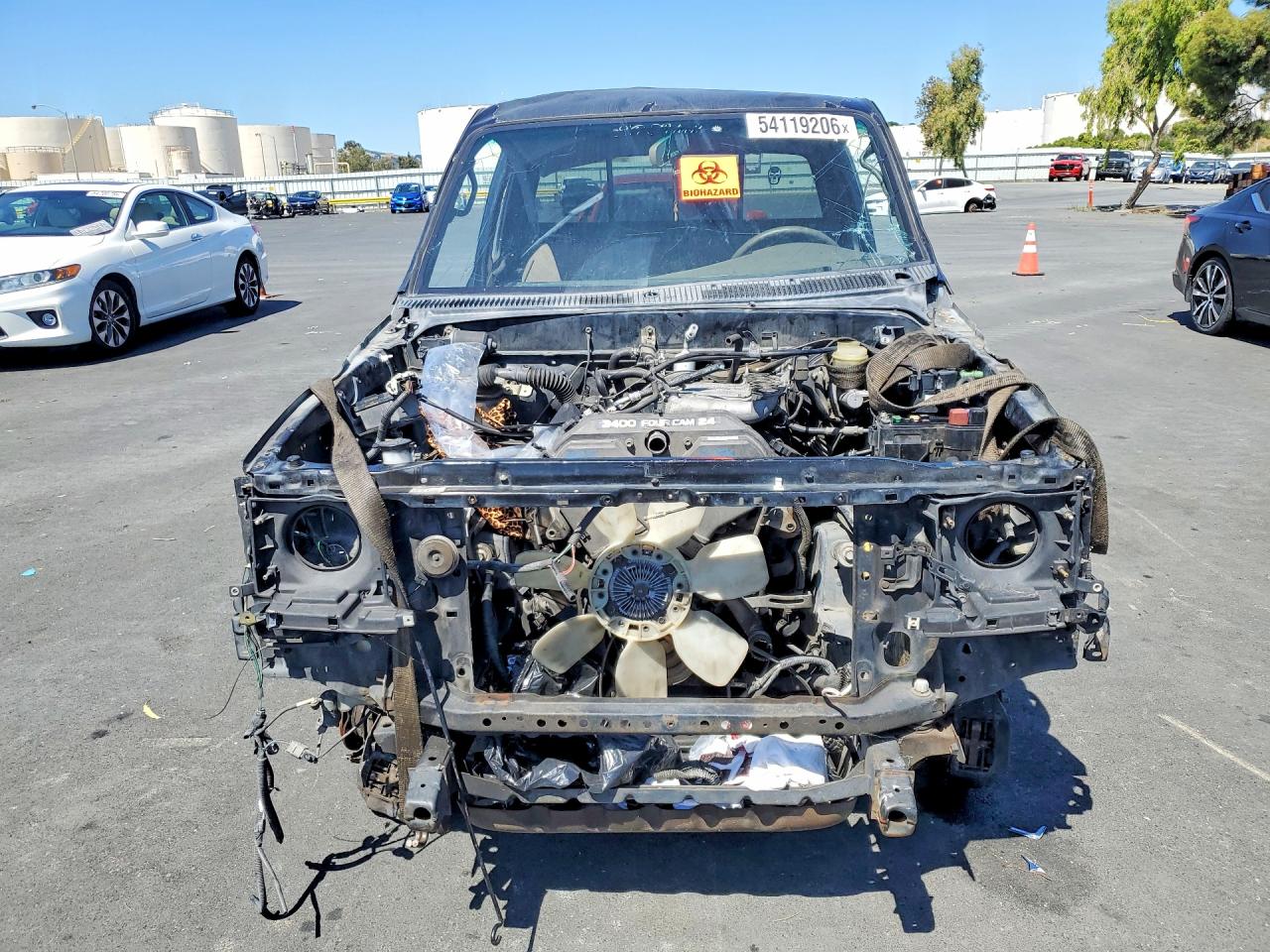 2000 Toyota Tacoma Prerunner Charcoal vin: 4TASN92N2YZ587201