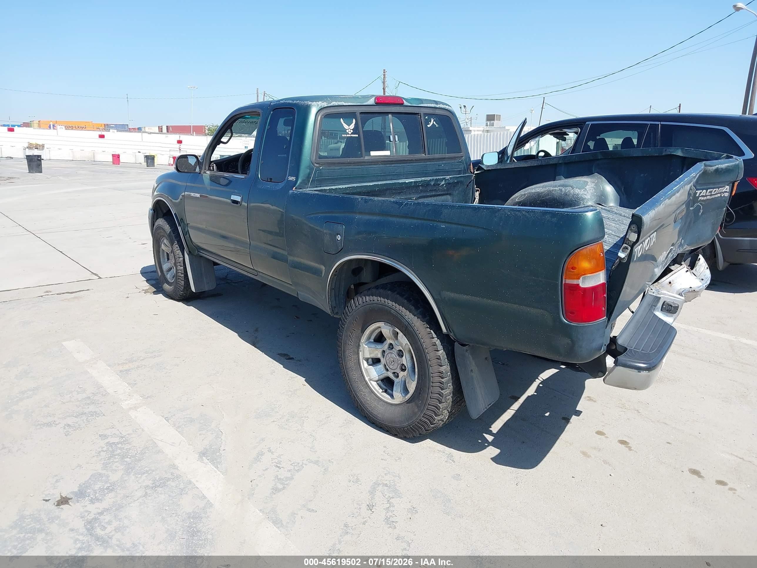 2000 Toyota Tacoma Prerunner V6 Green vin: 4TASN92N2YZ602179