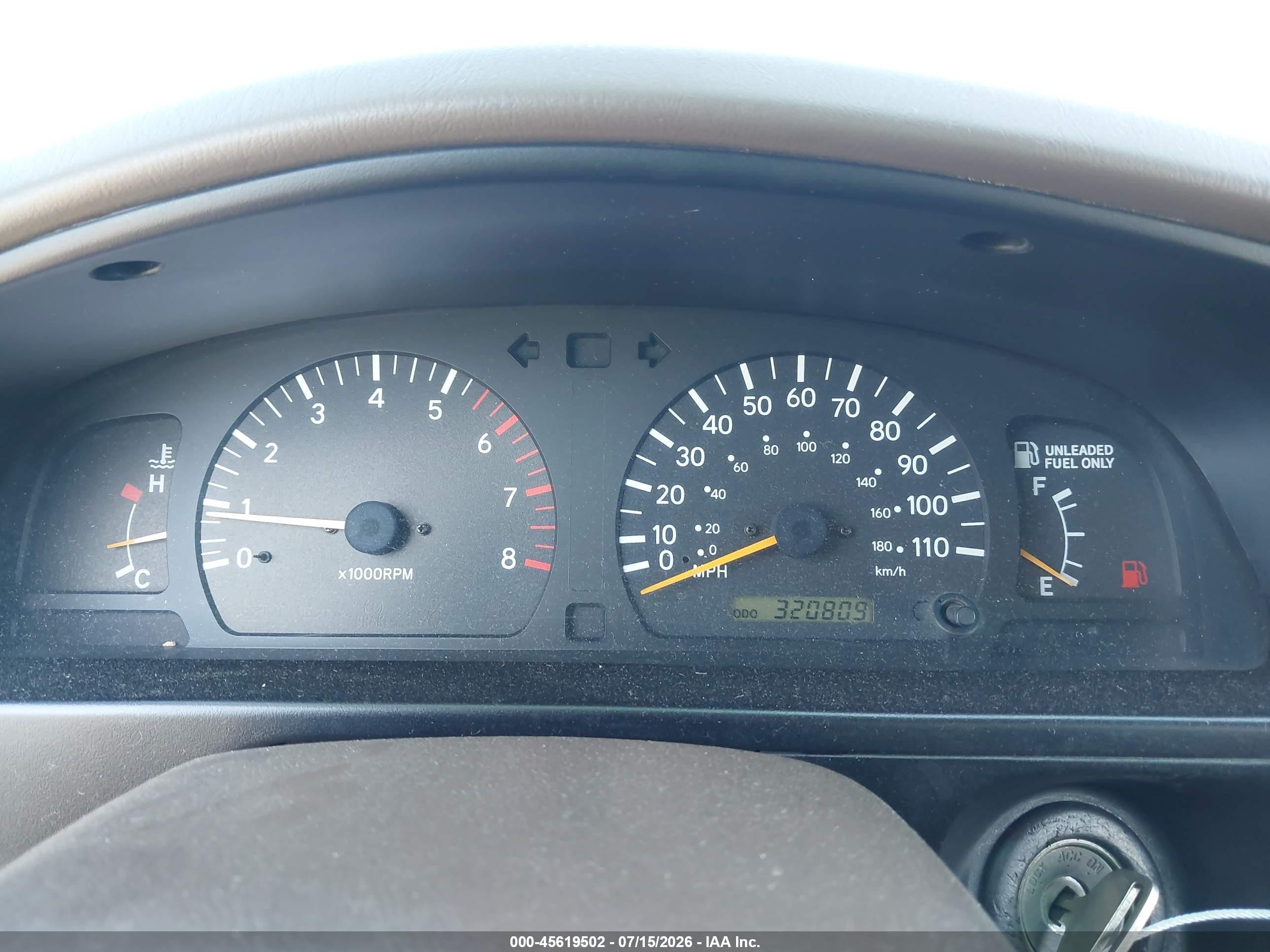 2000 Toyota Tacoma Prerunner V6 Green vin: 4TASN92N2YZ602179