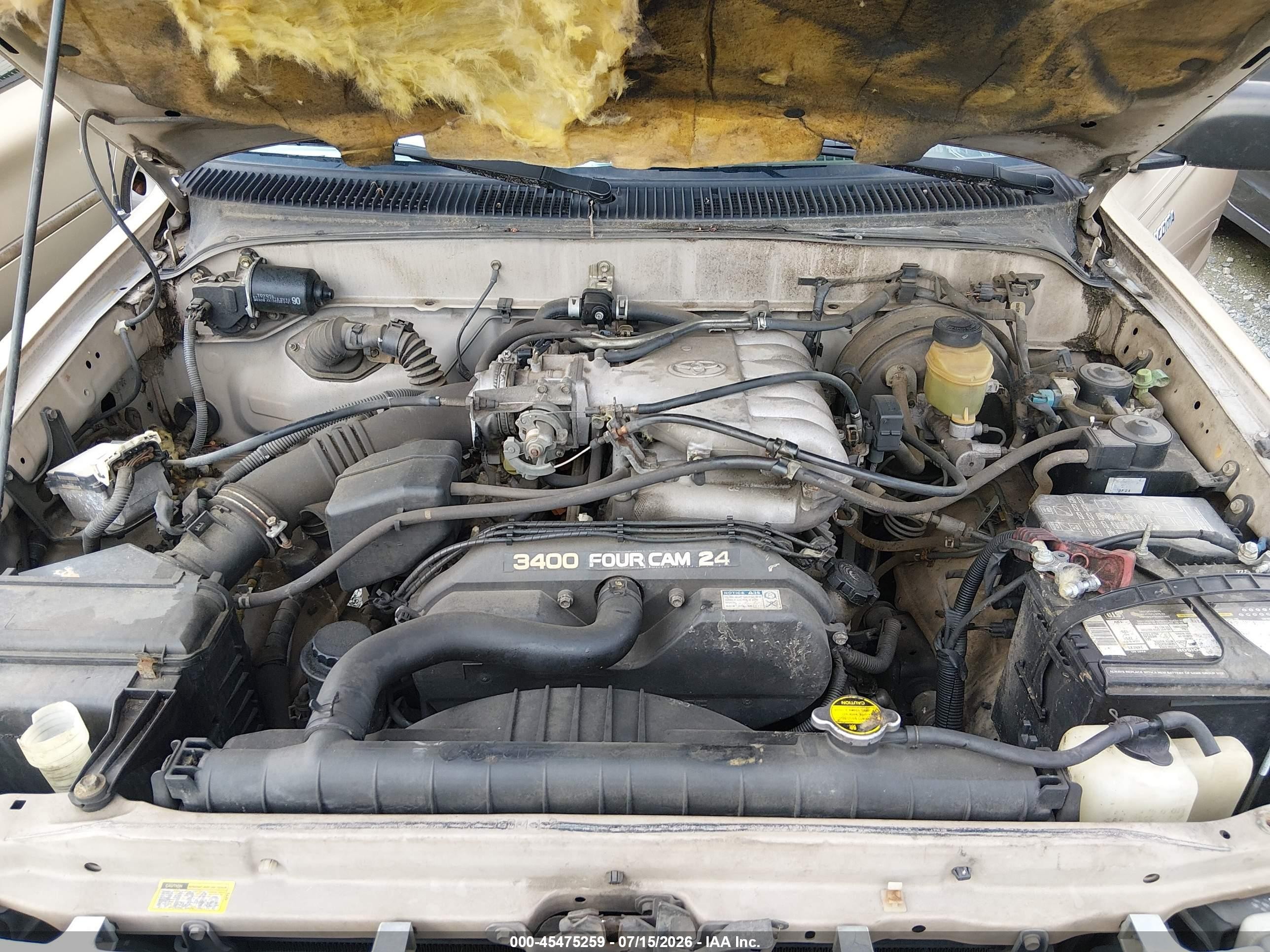 1999 Toyota Tacoma Prerunner V6 Tan vin: 4TASN92N3XZ557705