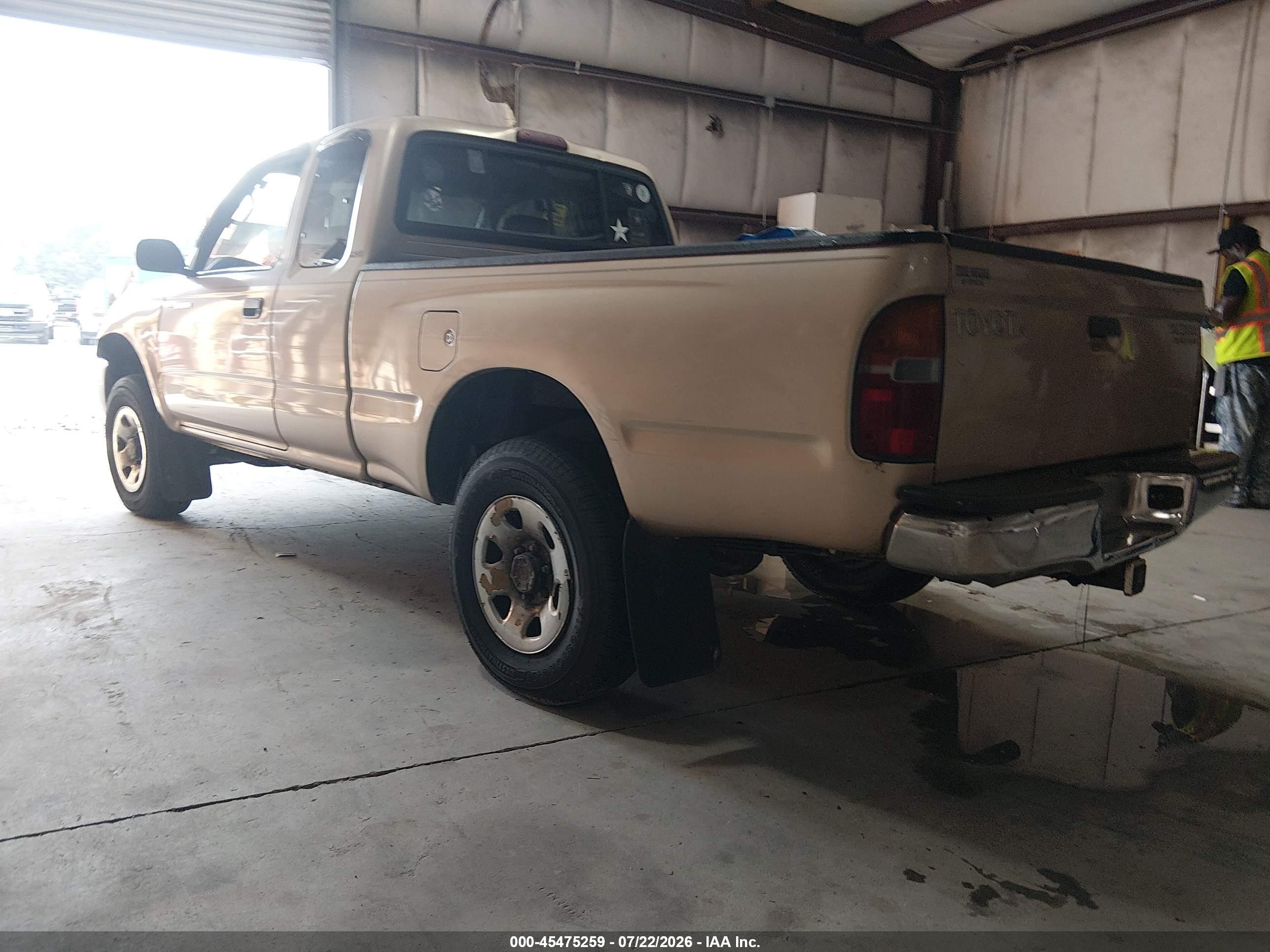 1999 Toyota Tacoma Prerunner V6 Tan vin: 4TASN92N3XZ557705