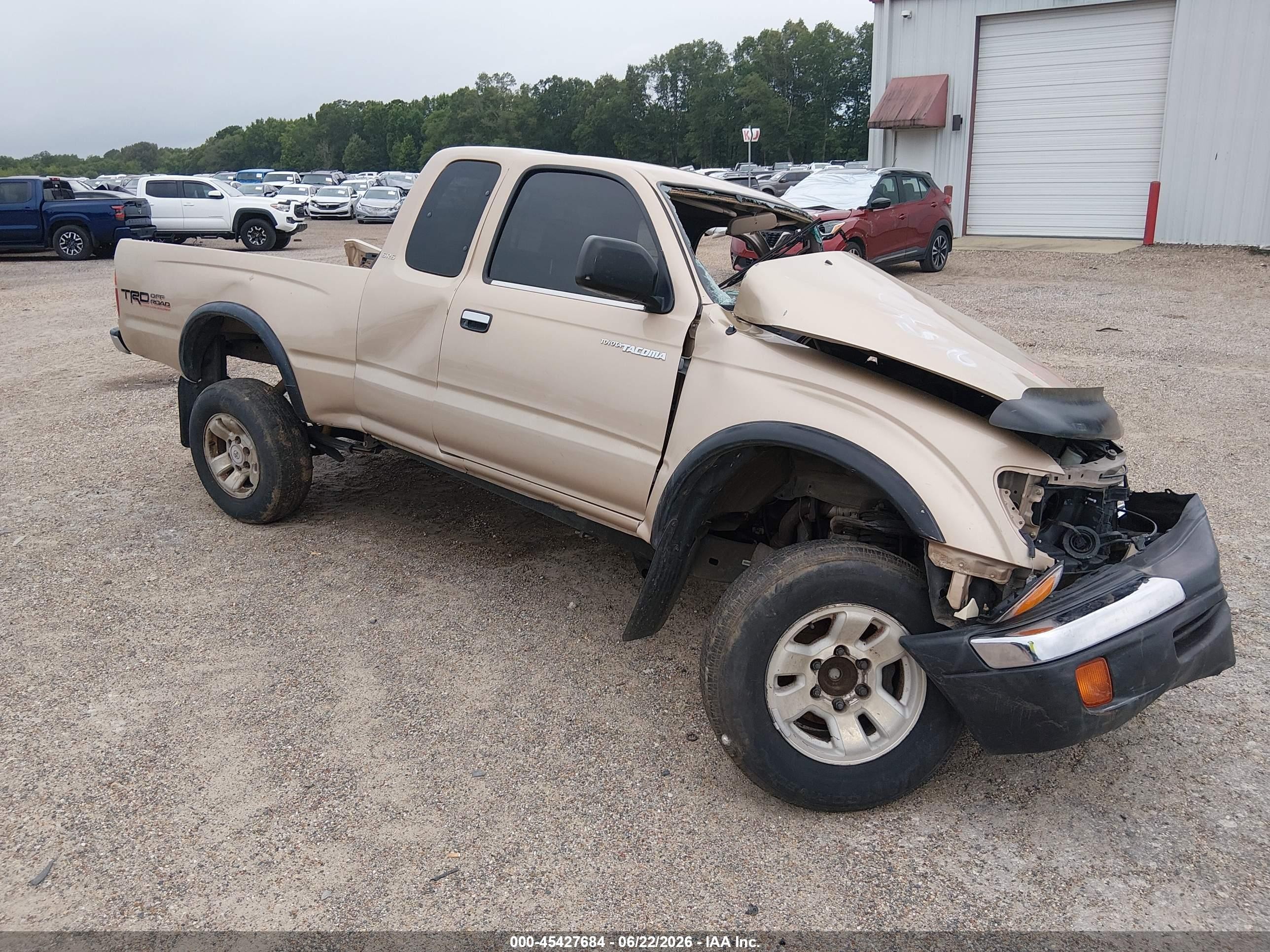 2000 Toyota Tacoma Prerunner V6 Tan vin: 4TASN92N3YZ616740